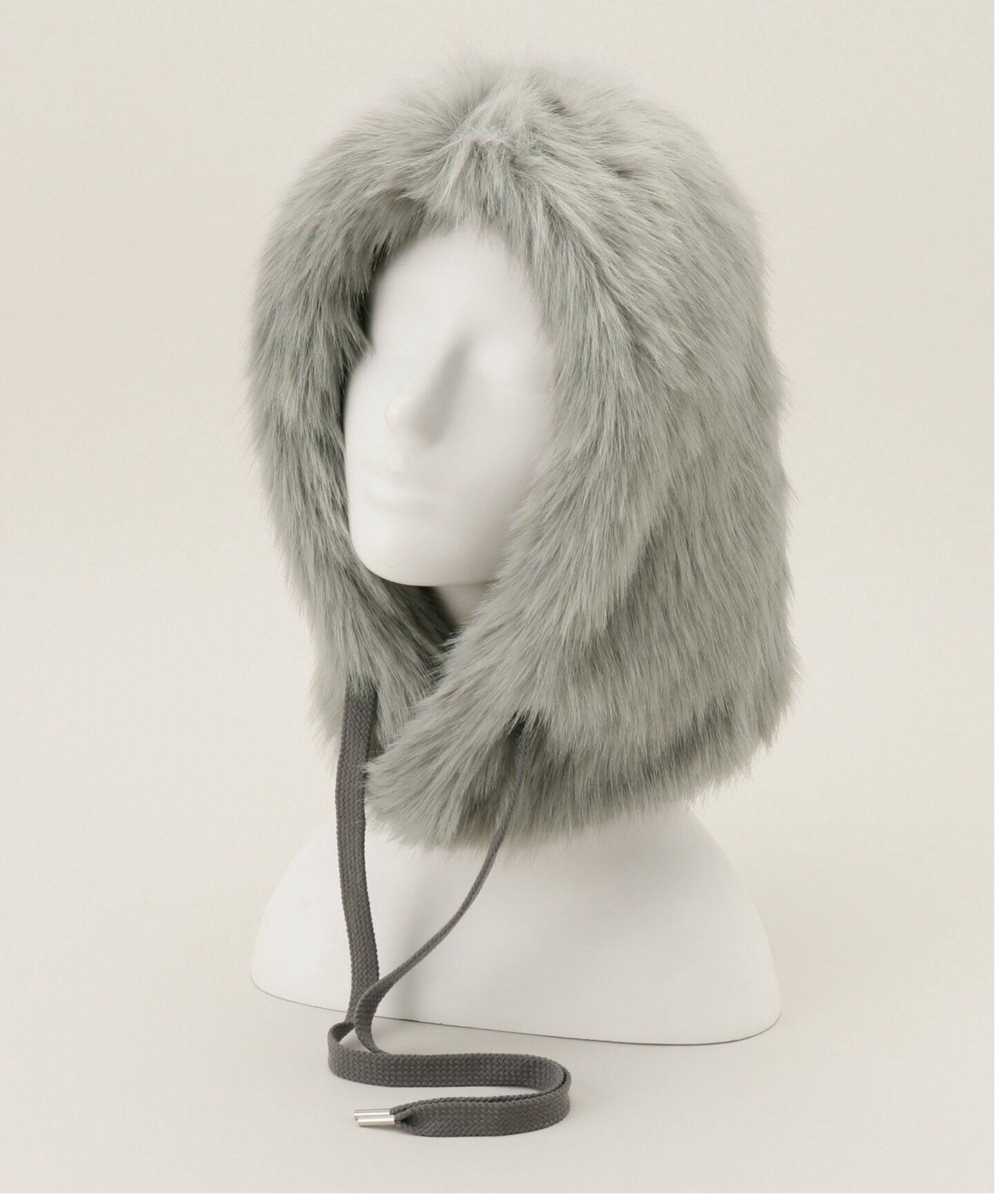 KIJIMA TAKAYUKI/キジマ タカユキ LONG FAUX FUR HOOD W-242048 