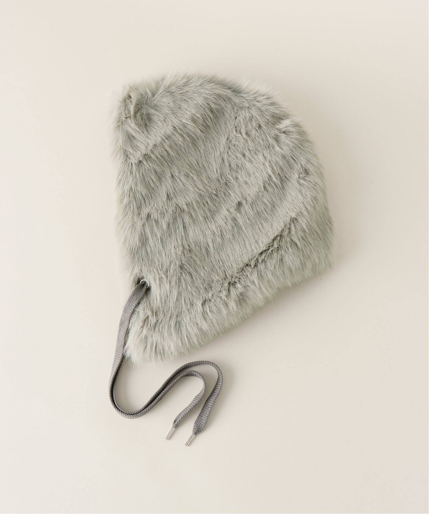 KIJIMA TAKAYUKI/キジマ タカユキ LONG FAUX FUR HOOD W-242048  