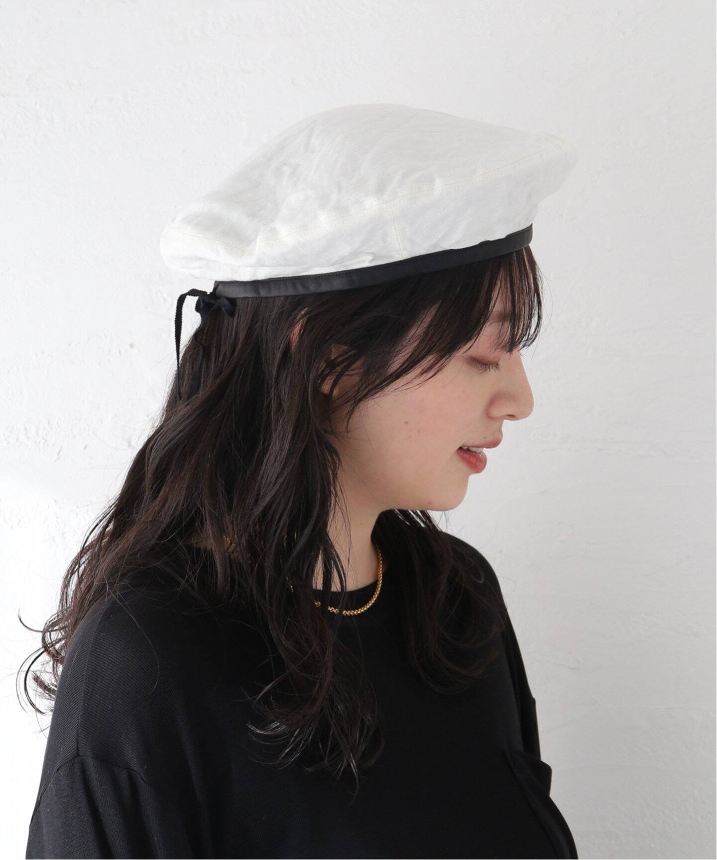 KIJIMA TAKAYUKI/キジマ タカユキ 】LINEN WOOL BERET ベレー 