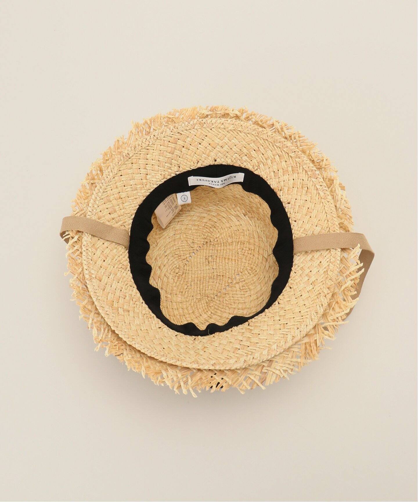 KIJIMA TAKAYUKI RAFFIAPAPER BUCKET HAT（キャップ）｜IENA（イエナ 