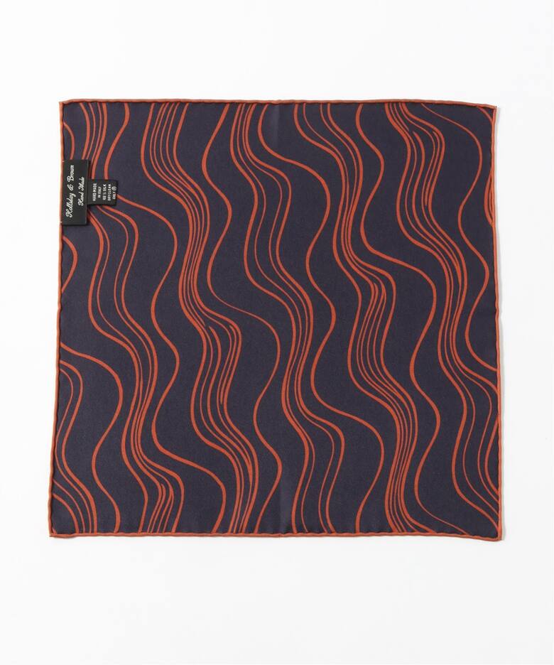 Holliday & Brown / ホリデー & ブラウン】Wフェイスドットプリント  