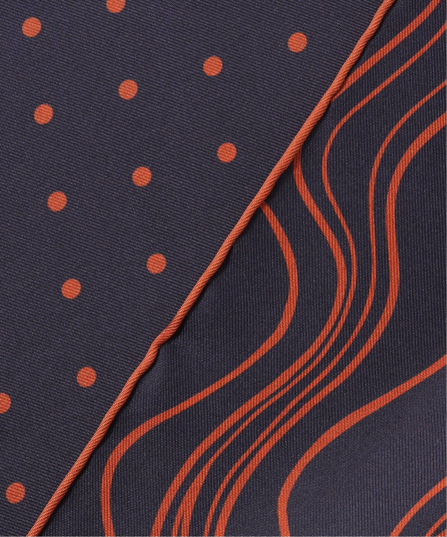 Holliday & Brown / ホリデー & ブラウン】Wフェイスドットプリント