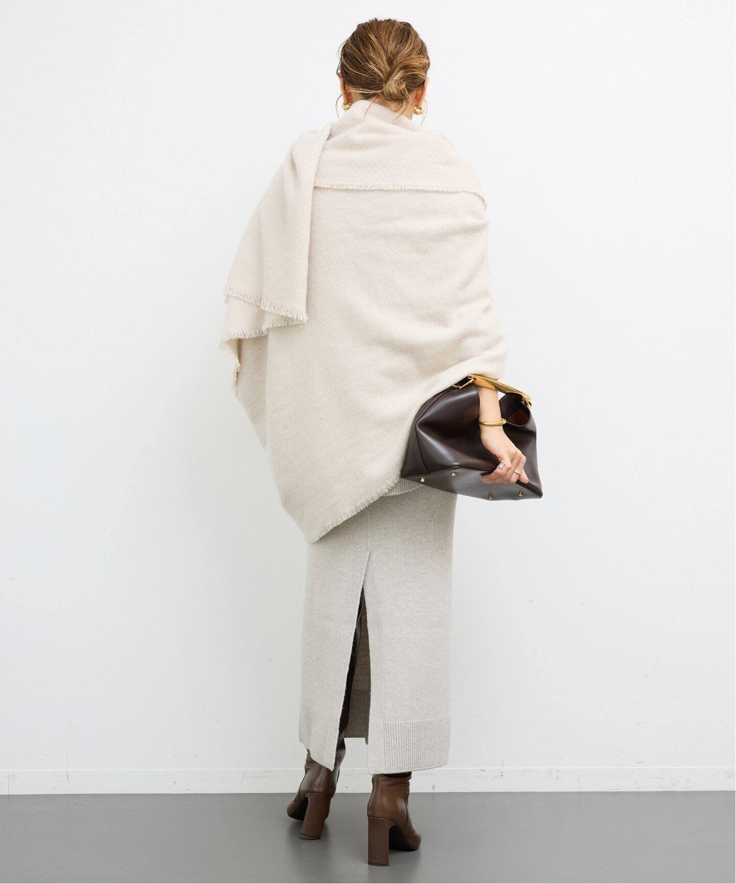 ALONPI CASHMERE / アロンピ カシミア】CASHMERE STOLE（ストール 
