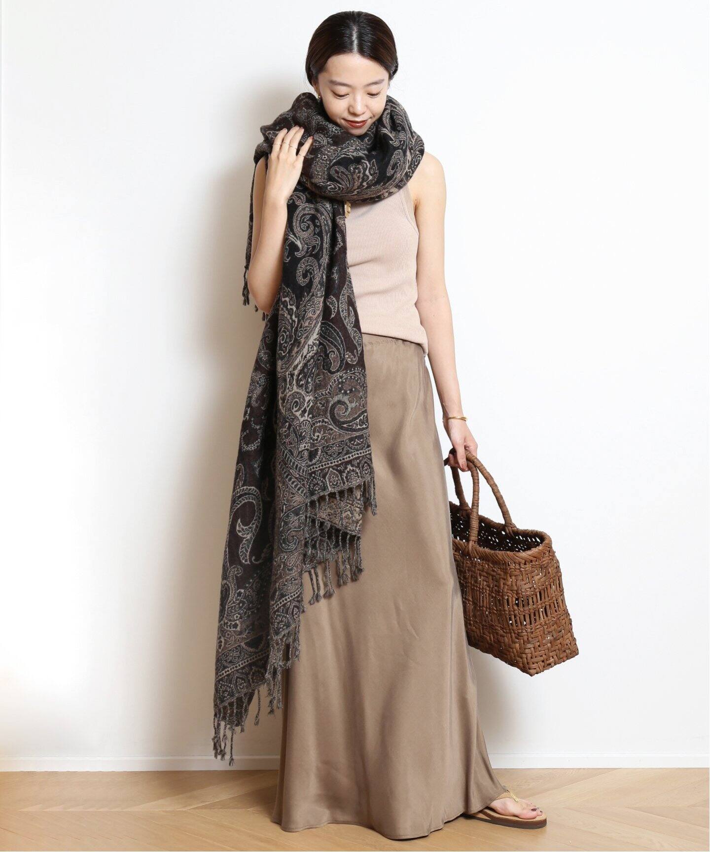 CHAMOIS/シャモア】 Paisley ストール（ストール）｜MUSE de Deuxieme  