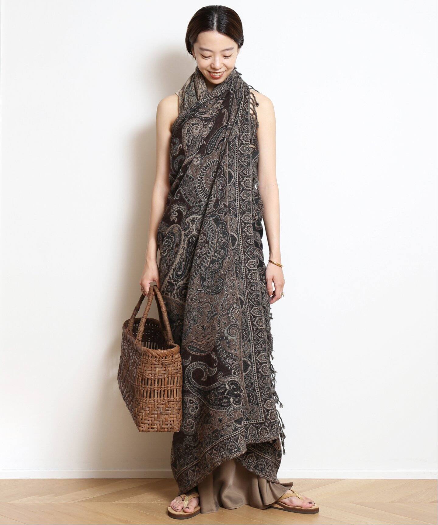 CHAMOIS/シャモア】 Paisley ストール（ストール）｜MUSE de Deuxieme  