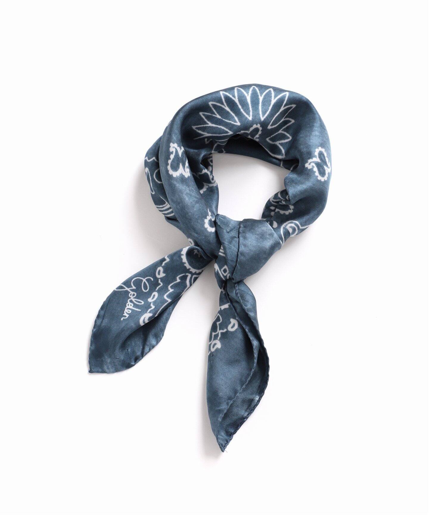 GOLDEN GOOSE/ゴールデングース】 PAISLEY PRINT SILK スカーフ 