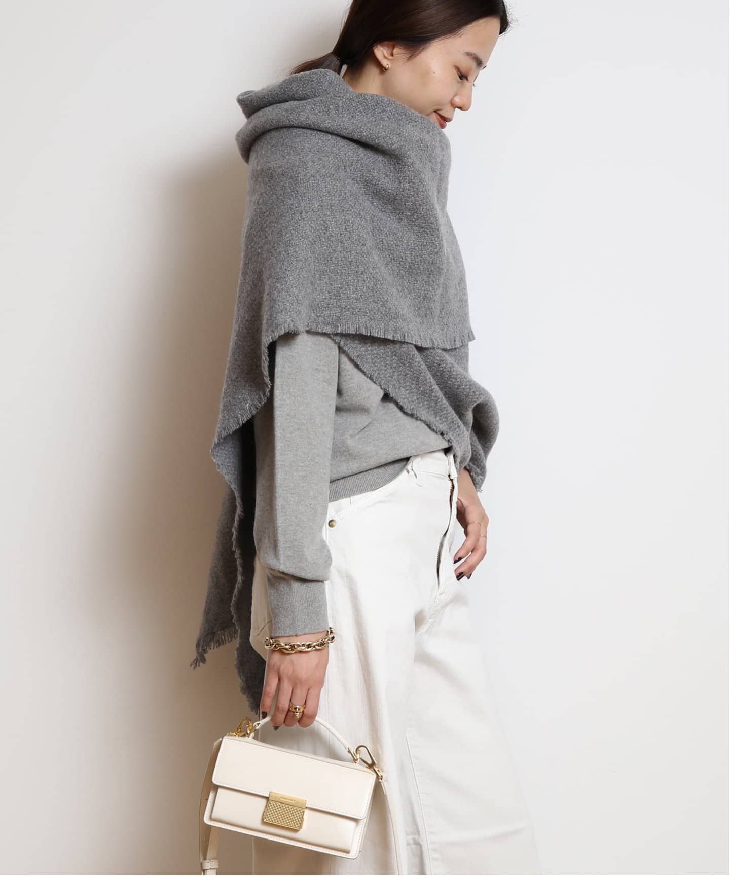 ALONPI CASHMERE/アロンピ カシミヤ】 STOLE（ストール）｜MUSE de