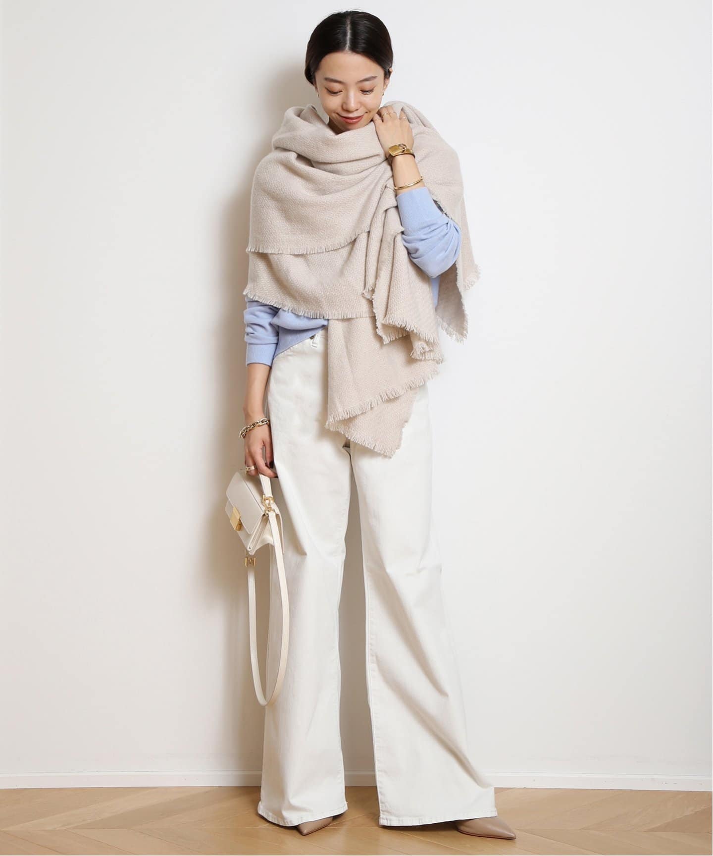 ALONPI CASHMERE/アロンピ カシミヤ】 STOLE（ストール）｜MUSE de