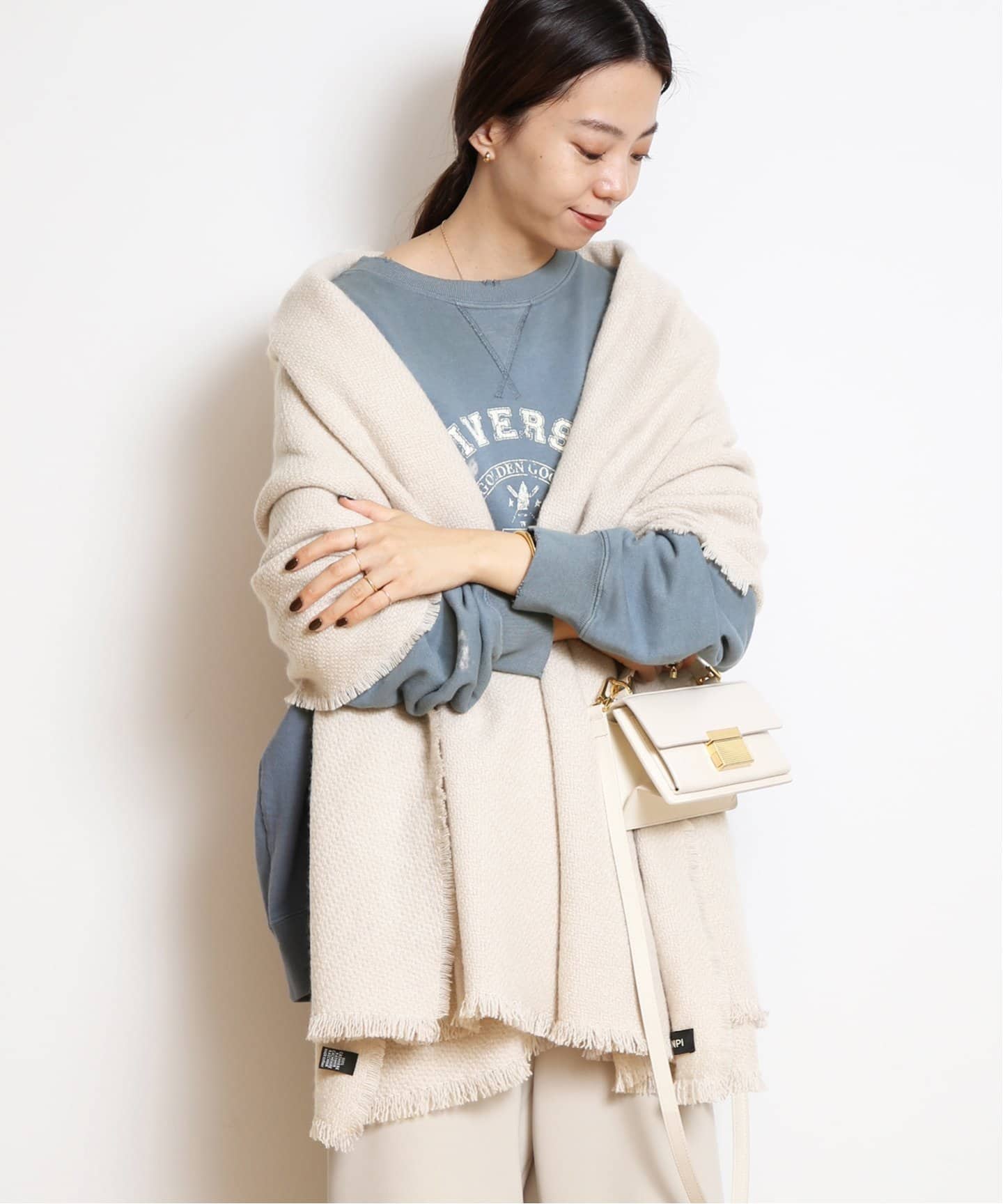 ALONPI CASHMERE/アロンピ カシミヤ】 STOLE（ストール）｜MUSE de