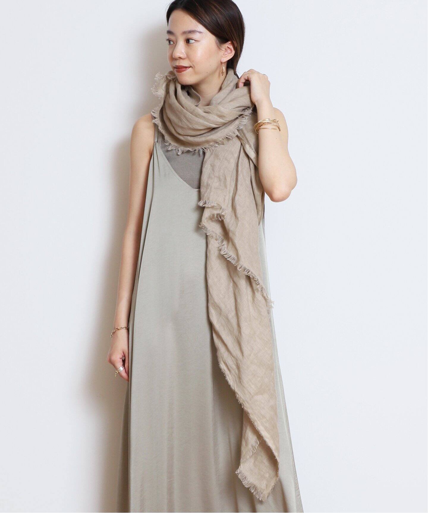 DESTIN/デスティン】 LINEN 140*140 ストール（ストール）｜MUSE de  