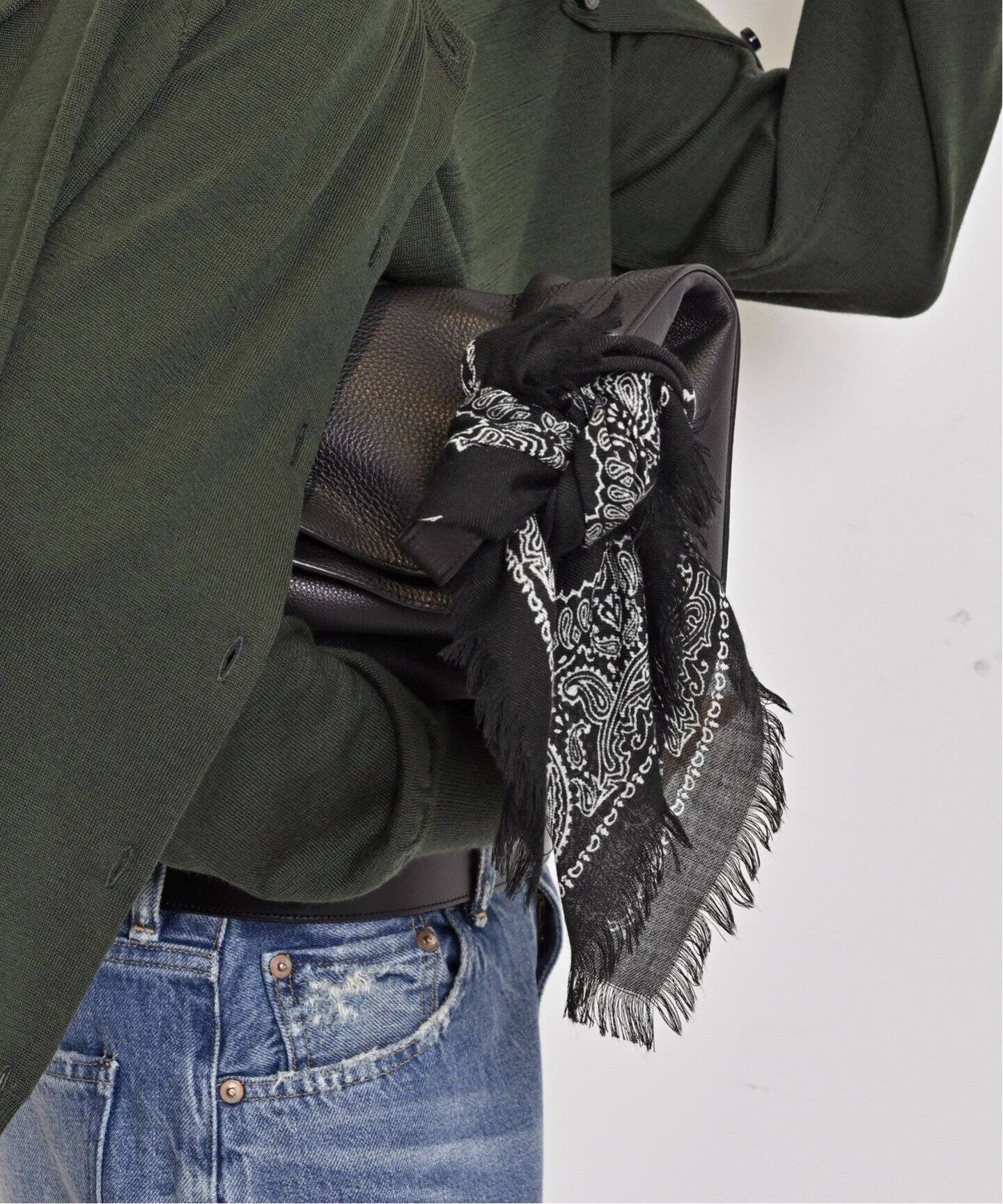 DESTIN/デスティン】 FRINGE SCARF（スカーフ／バンダナ）｜L  