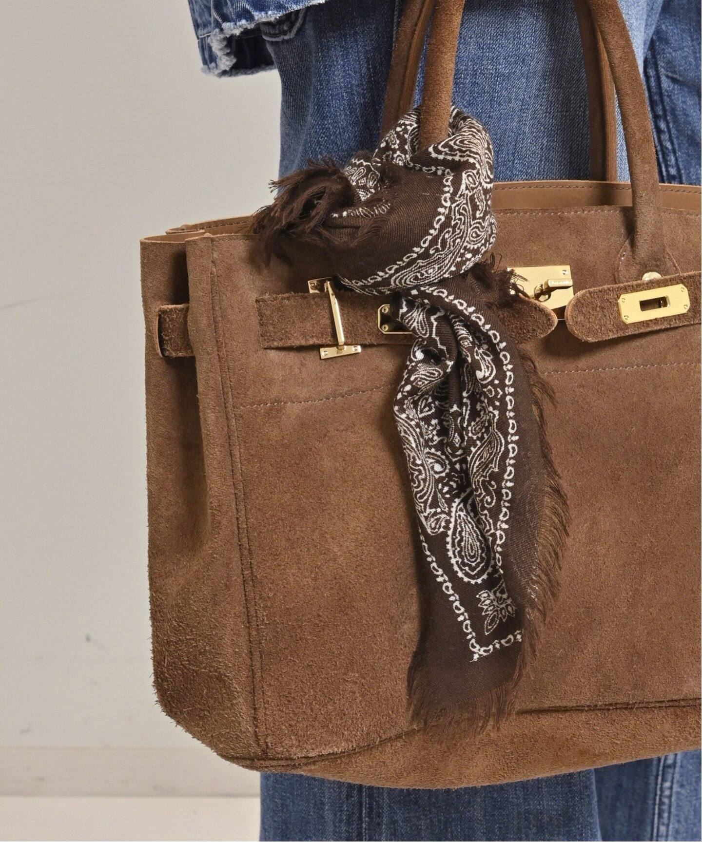 DESTIN/デスティン】 FRINGE SCARF（スカーフ／バンダナ）｜L  