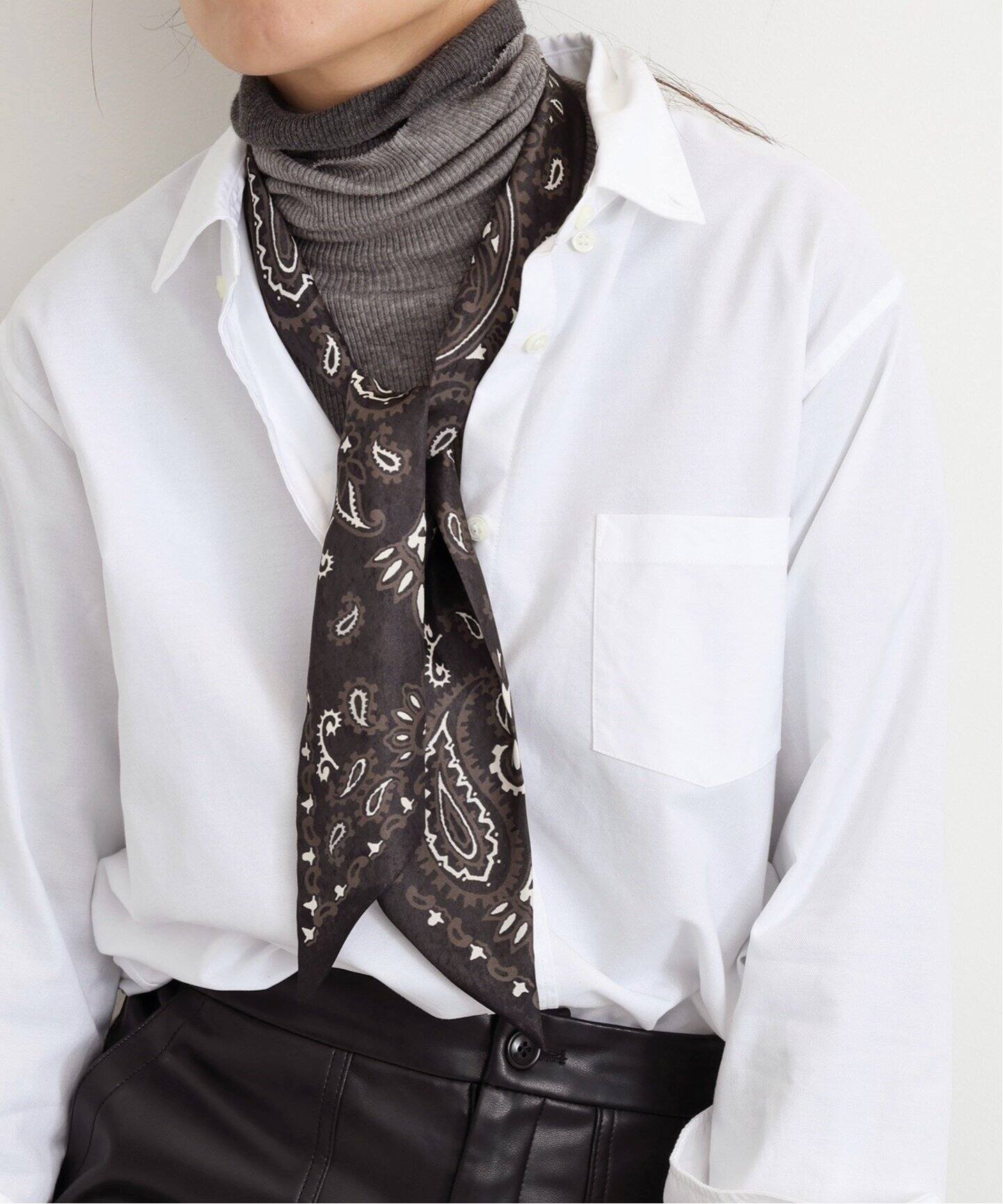 GOLDEN GOOSE/ゴールデン グース】 JOURNEY PAISLEY SILK SCARF 