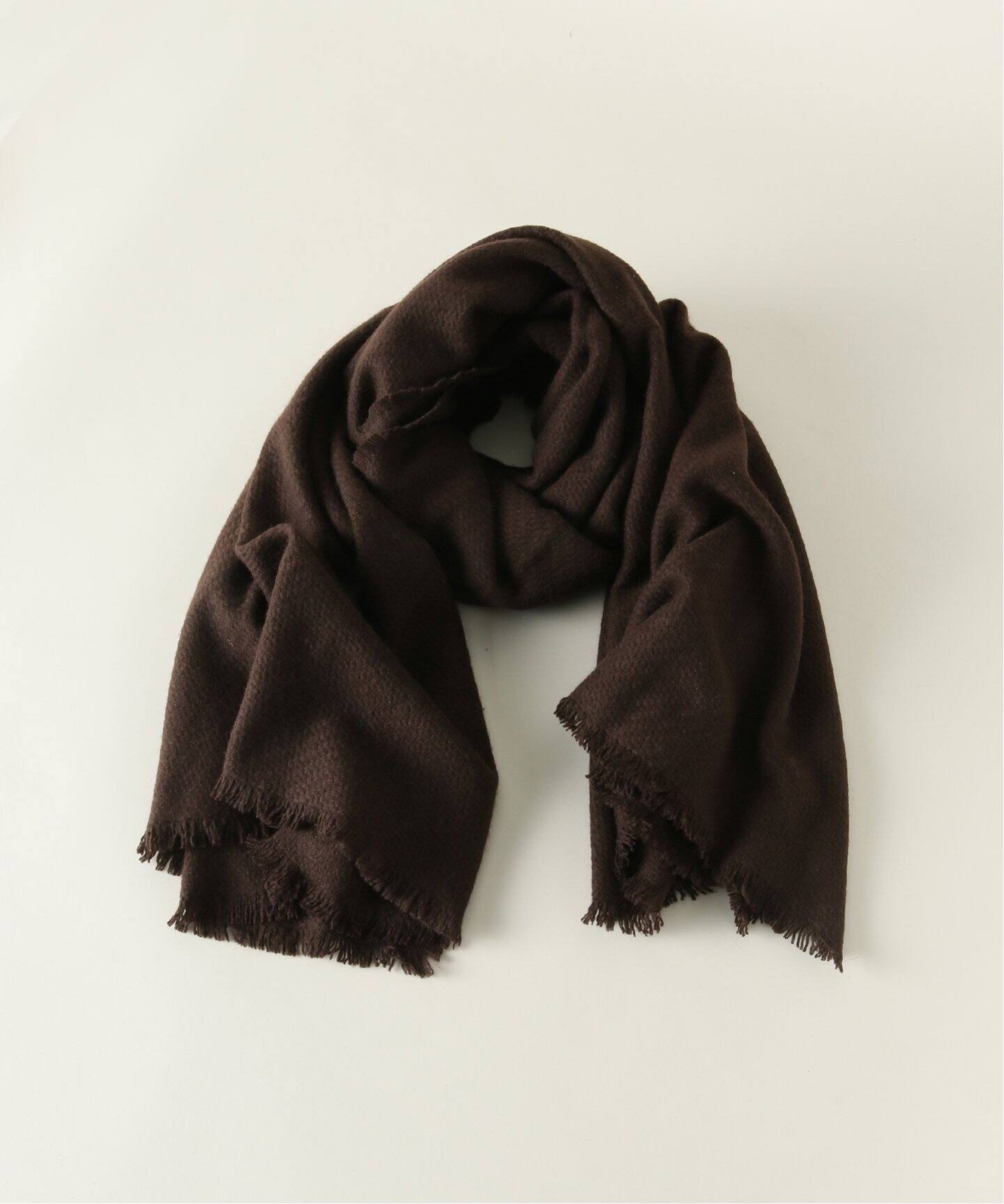 ALONPI/アロンピ】 CASHMERE STOLE（ストール）｜L