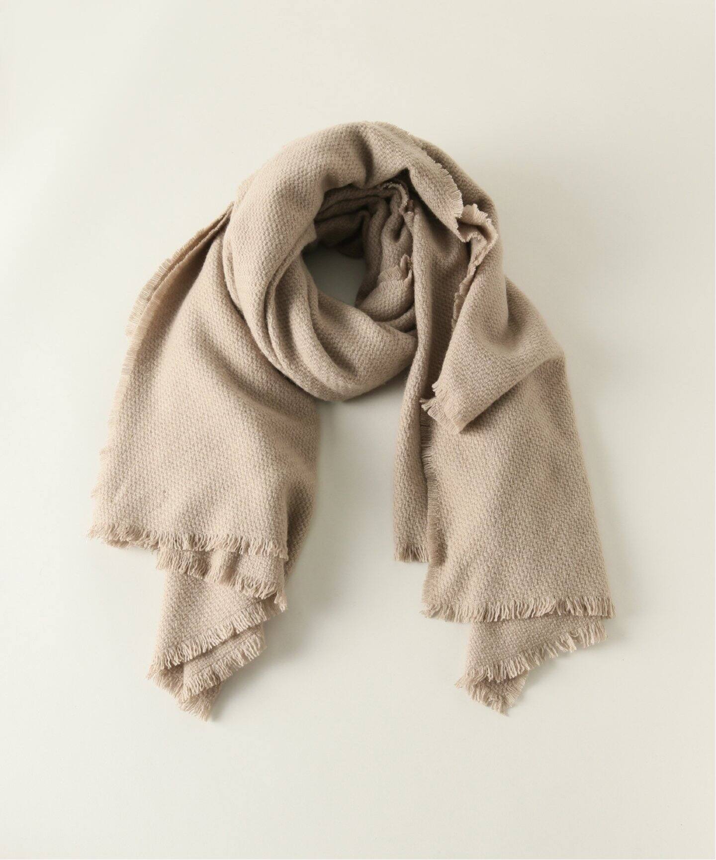 ALONPI/アロンピ】 CASHMERE STOLE（ストール）｜L 