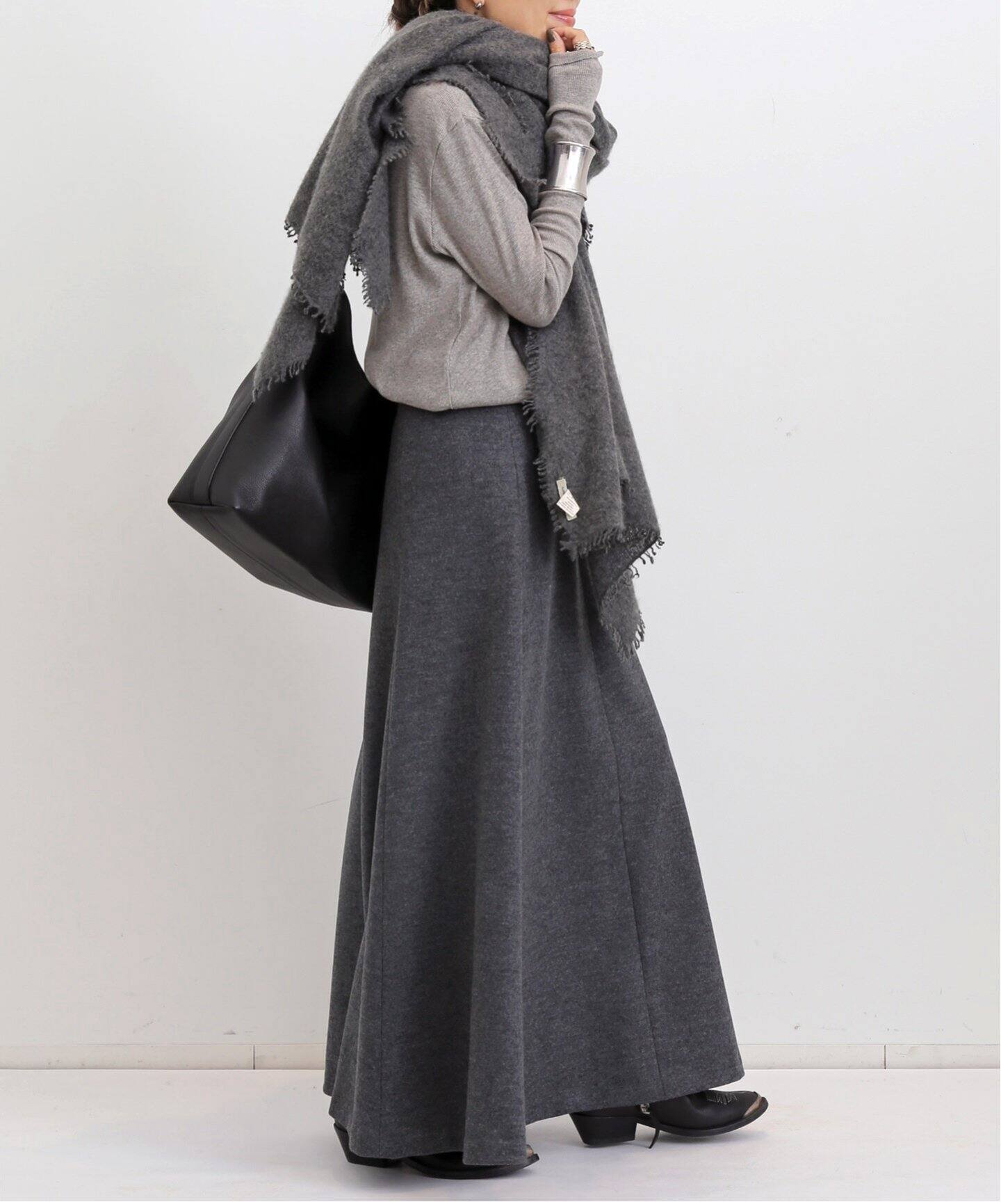 MAISON DE VACANCES/メゾン ド バカンス】 CASHMERE STOLE（ストール 
