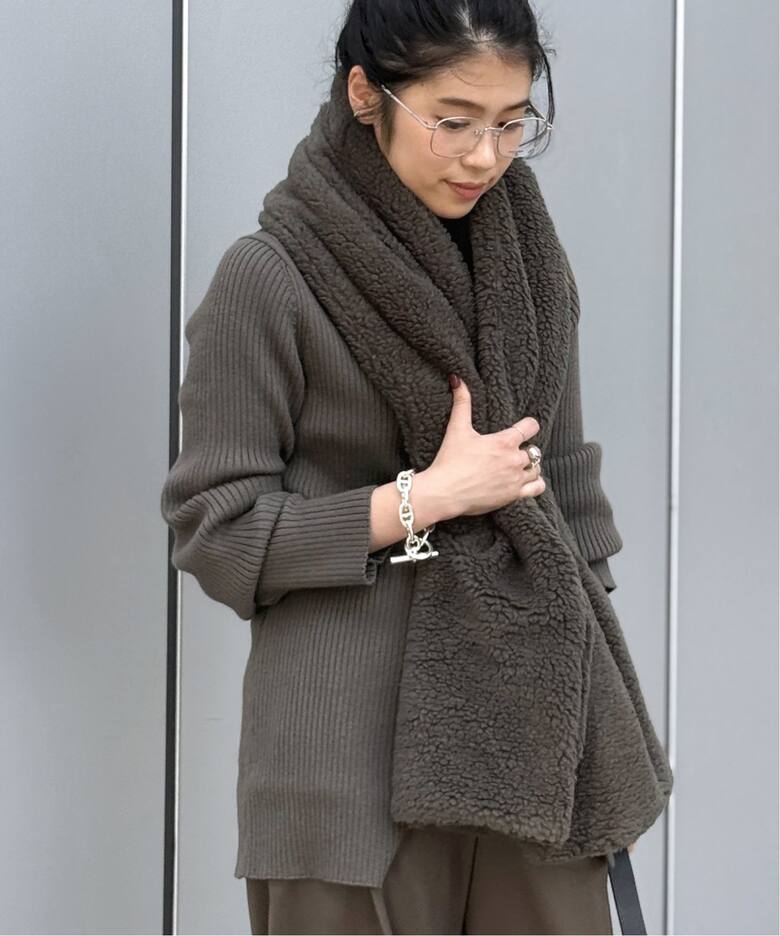 THROW/スロー】ボアショール（マフラー）｜AP STUDIO（エーピー  