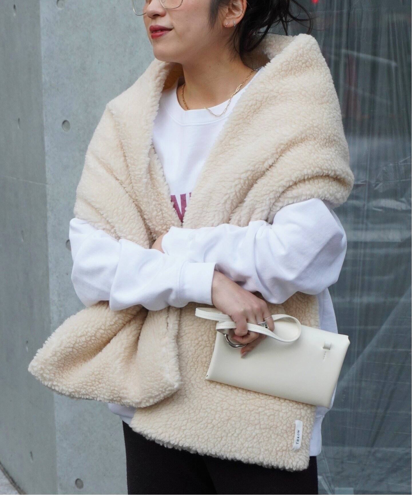 THROW/スロー】ボアショール（マフラー）｜AP STUDIO（エーピー  