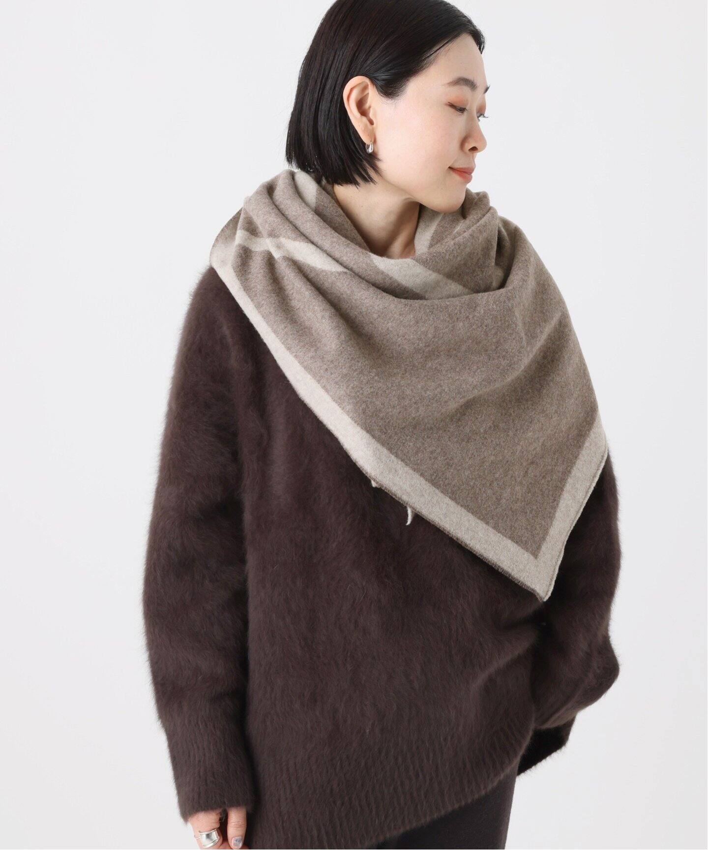 ENVELOPE1976/エンベロープ1976】トライアングルスカーフ（スカーフ  