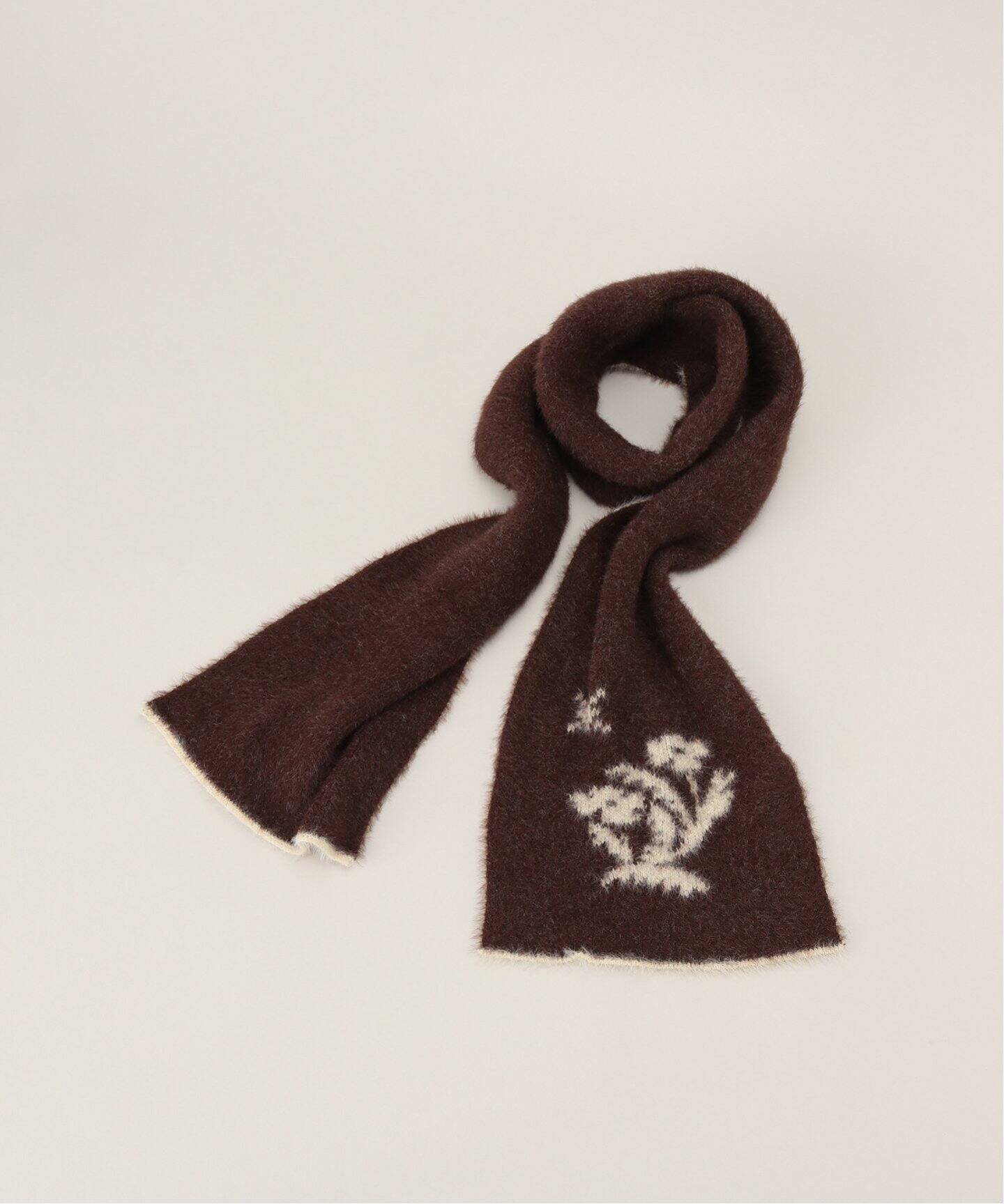 KIJUN/キジュン Fluffy Muffler UNISEX 24PFU504A/B（マフラー 