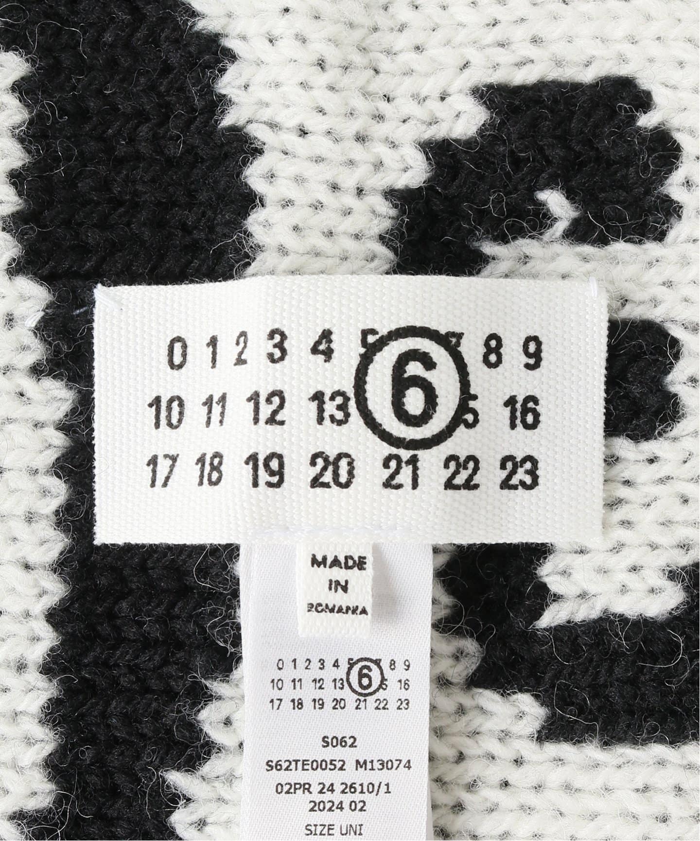 MM6 Maison Margiela(マルタンマルジェラ) Double Wrap Striped
