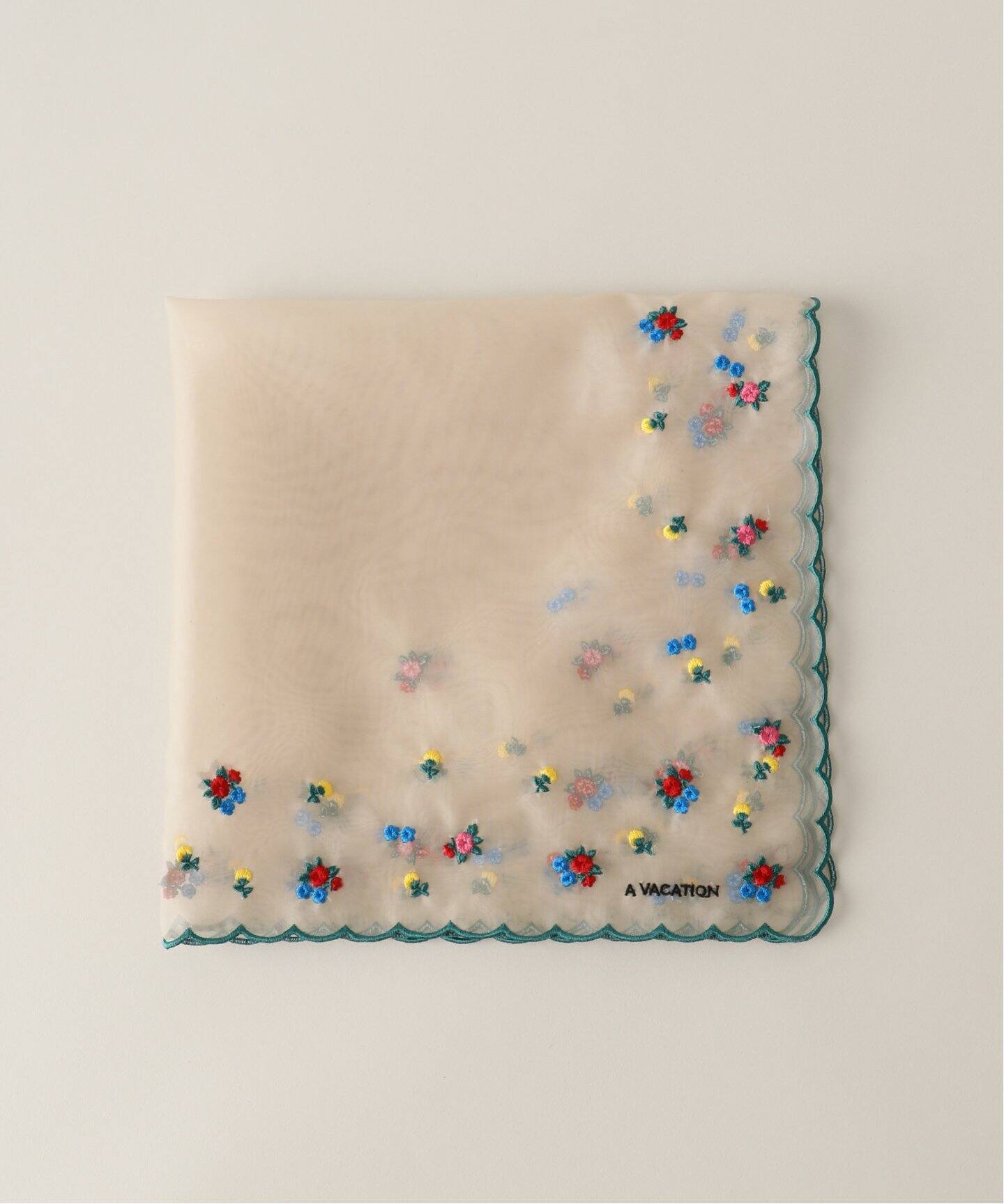 A VACATION/ア ヴァケーション】FLOWER H/SCF スカーフ（スカーフ  