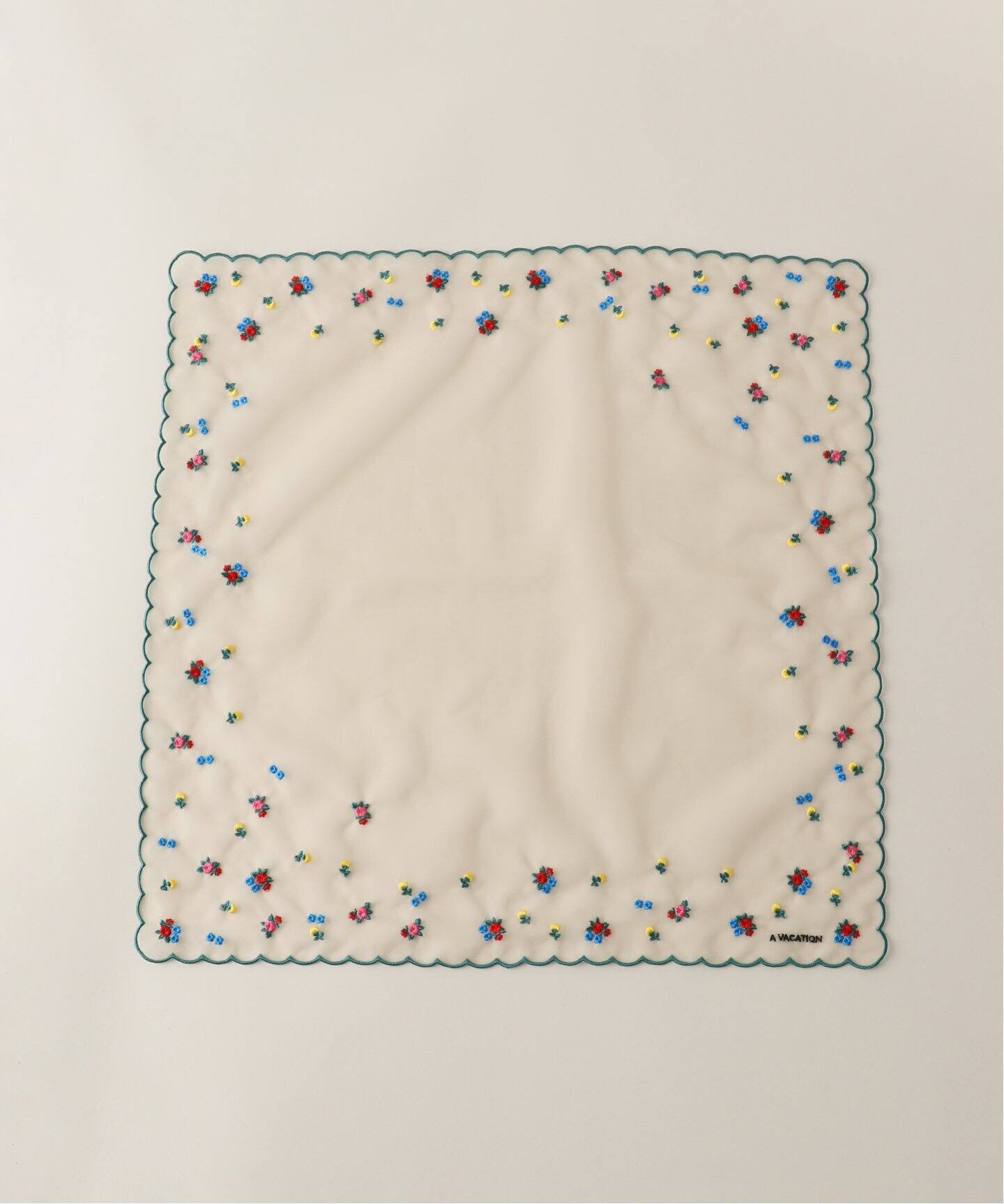 A VACATION/ア ヴァケーション】FLOWER H/SCF スカーフ（スカーフ  