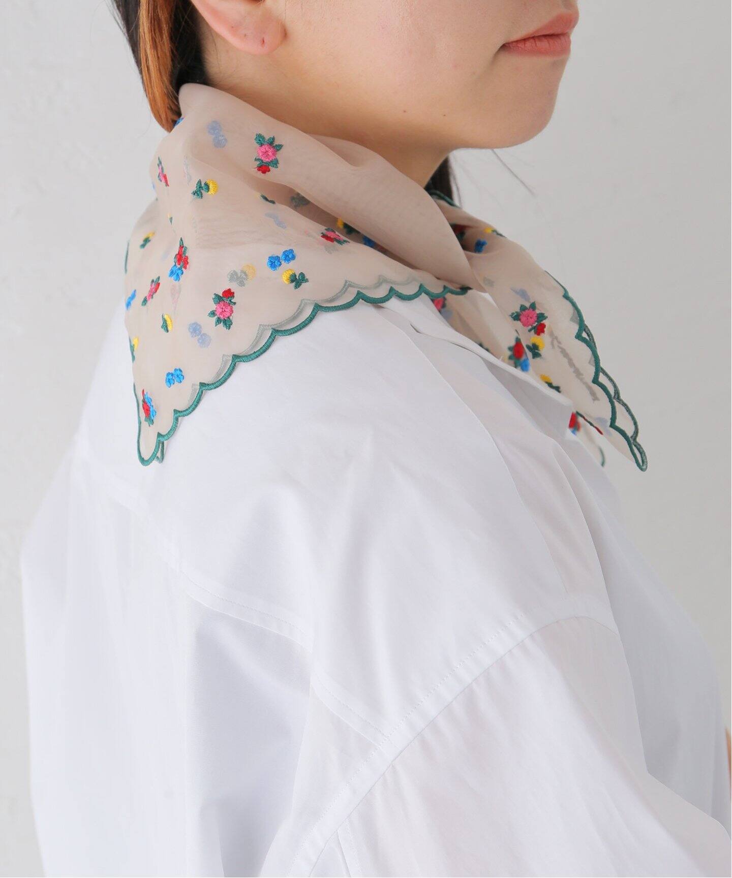 A VACATION/ア ヴァケーション】FLOWER H/SCF スカーフ（スカーフ  