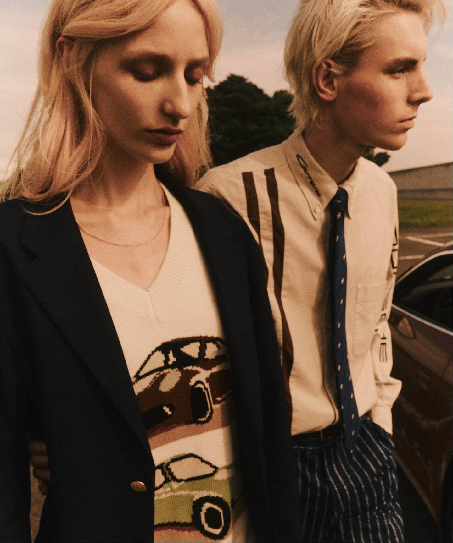 PORSCHE × POGGY JACQARD TIE（ネクタイ）｜EDIFICE（エディフィス）の