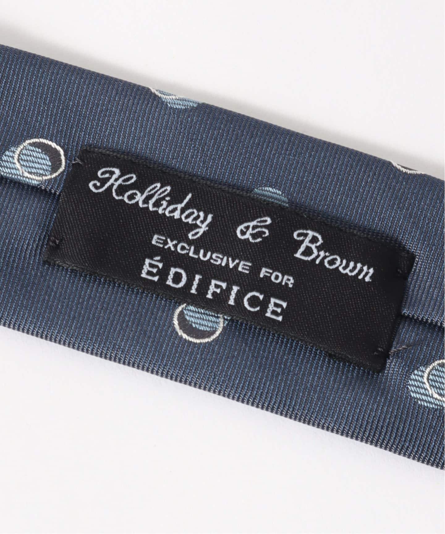 【近日削除】Holliday & Brown シルク ジャカード ネクタイ 近日削除】Holliday & Brown シルク ジャカード ネクタイ