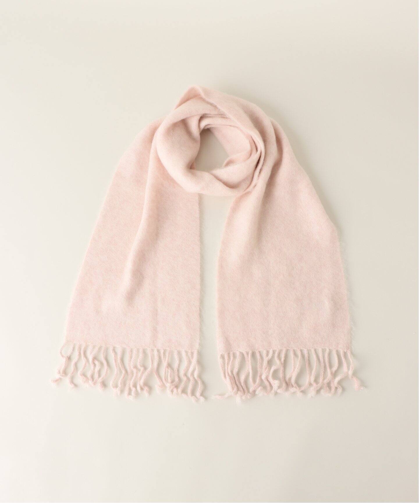 SAYAKA DAVIS BRUSHED MOHAIR MIX SCARF TKT203-MK：マフラー  