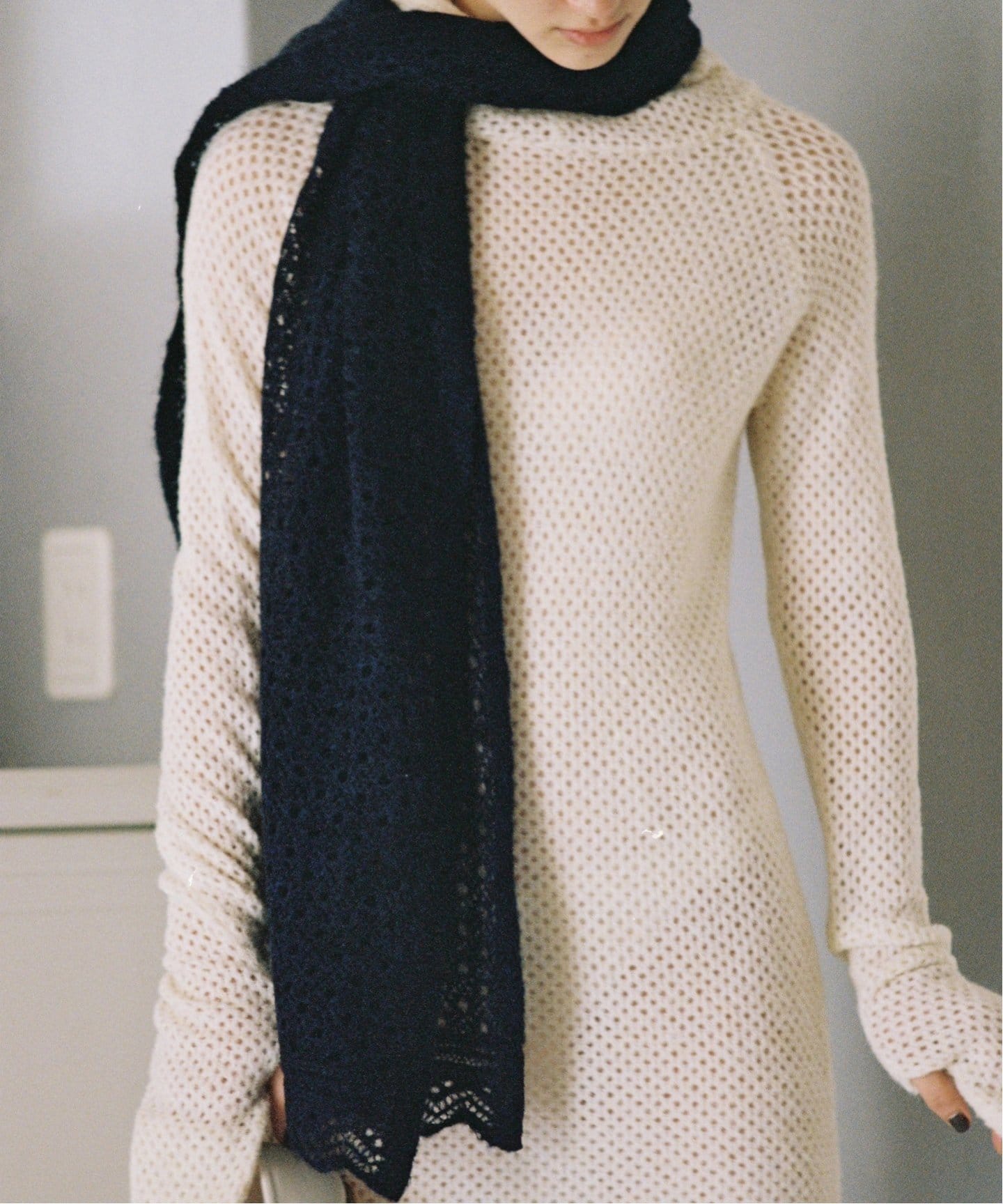 crochet stole（マフラー）｜Charles Chaton（シャルル シャトン