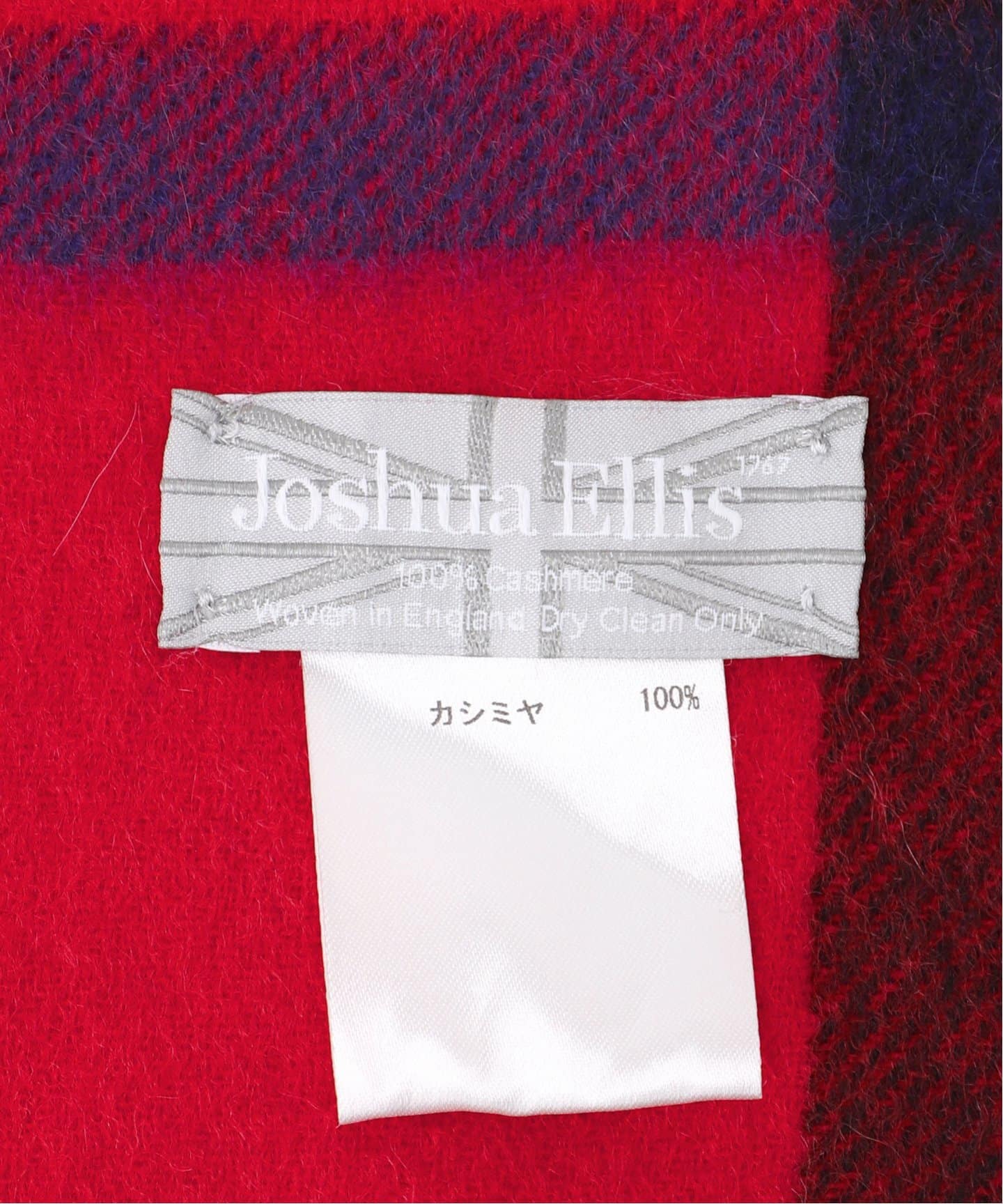Joshua Ellis / ジョシュア エリス CASHMERE CHECK STOLE（ストール