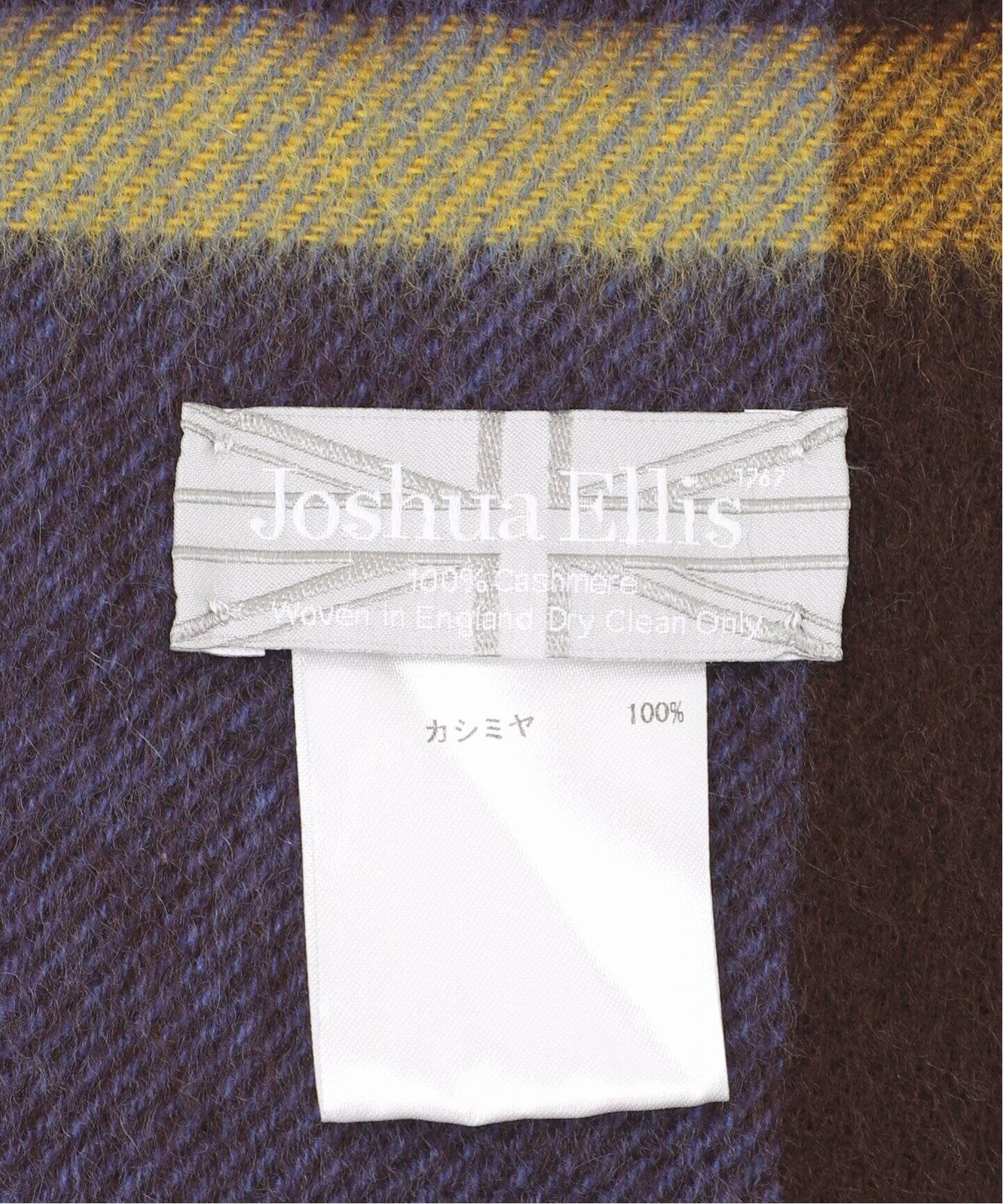 Joshua Ellis / ジョシュア エリス CASHMERE CHECK STOLE（ストール