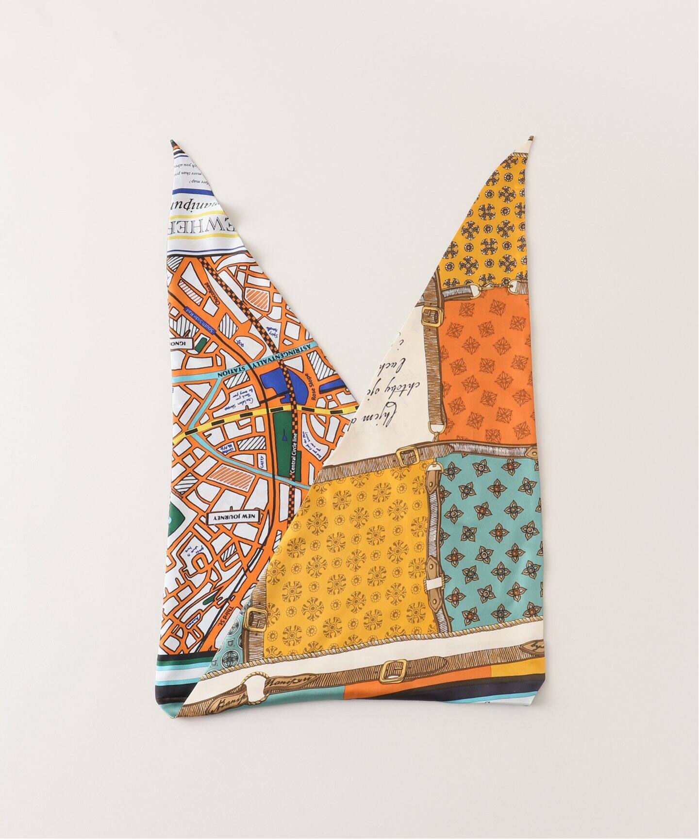 manipuri / マニプリ scarf 別注ダイヤ型スカーフ 0143332003  