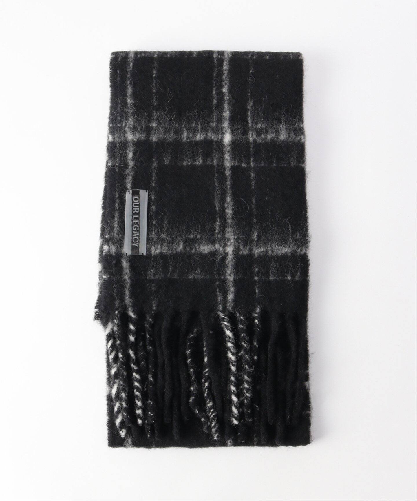 OUR LEGACY / アワーレガシー】ESTATE SCARF BLACK FUZZY ALPA  