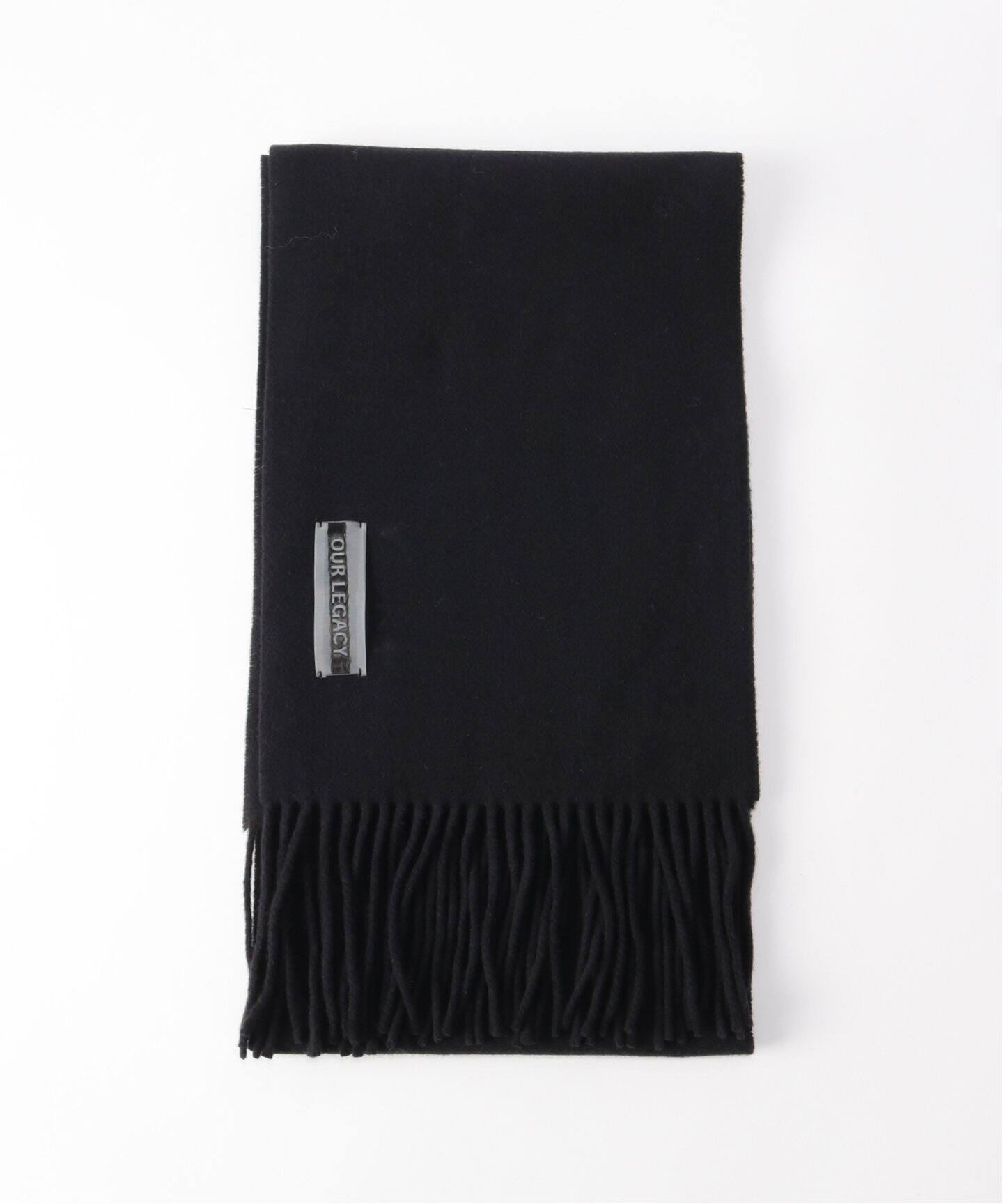 OUR LEGACY / アワーレガシー】ESTATE SCARF BLACK DOUBLE WOO 
