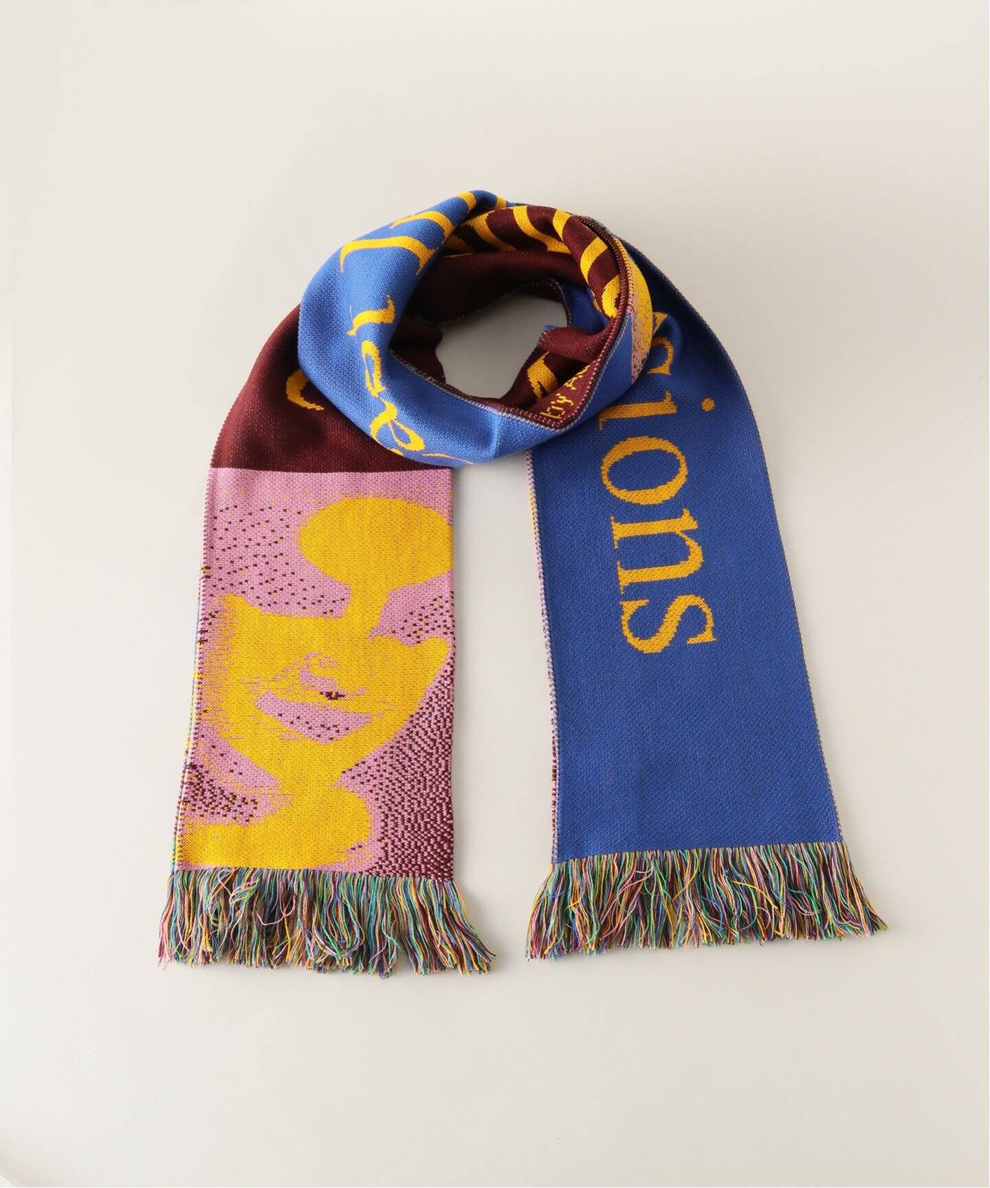 MONTMARTRE 治ら NEW YORK Yin＆Yang scarf マフラー 