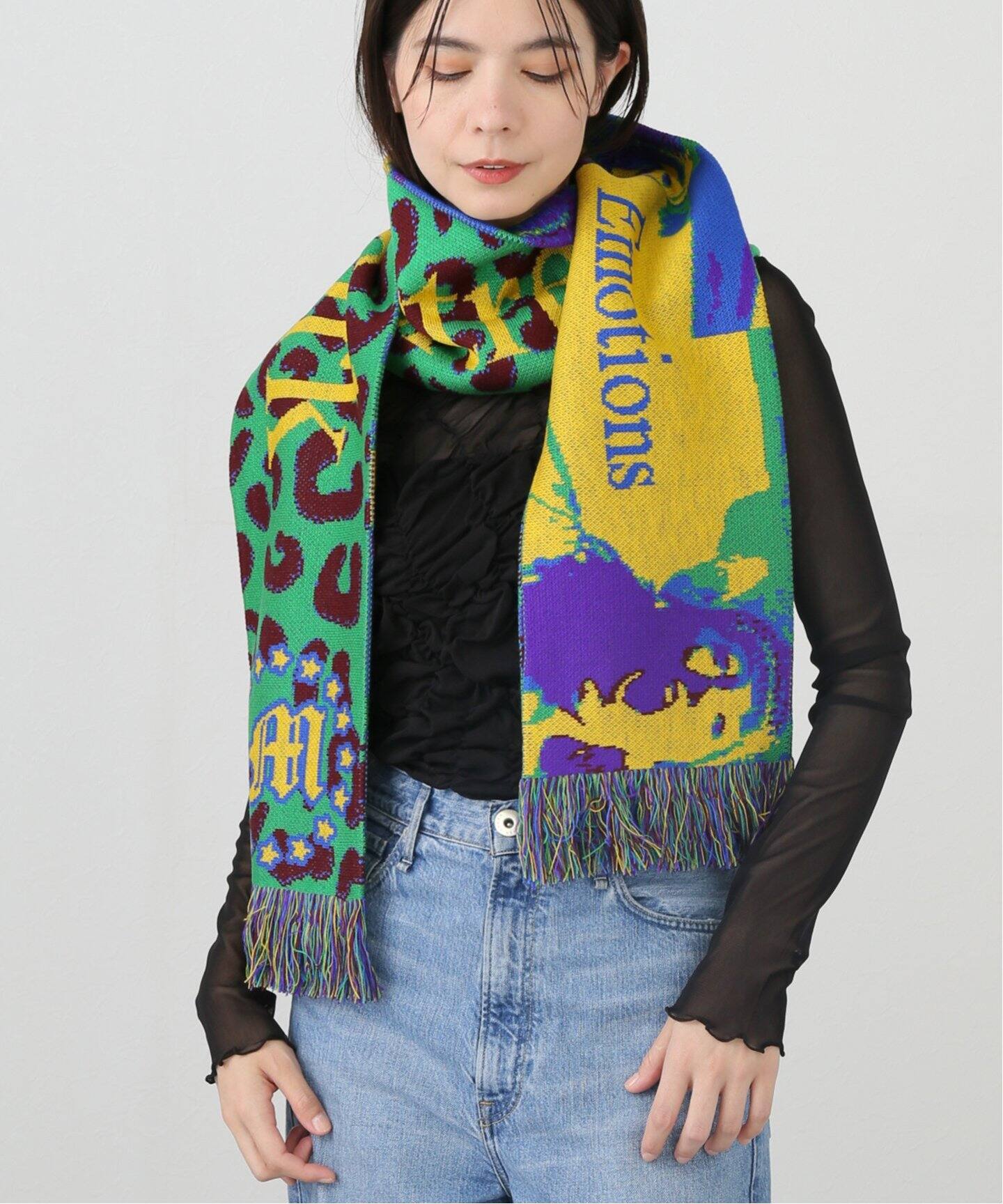 Montmartre New York/モンマルトルニューヨーク】 Reason Scarf  