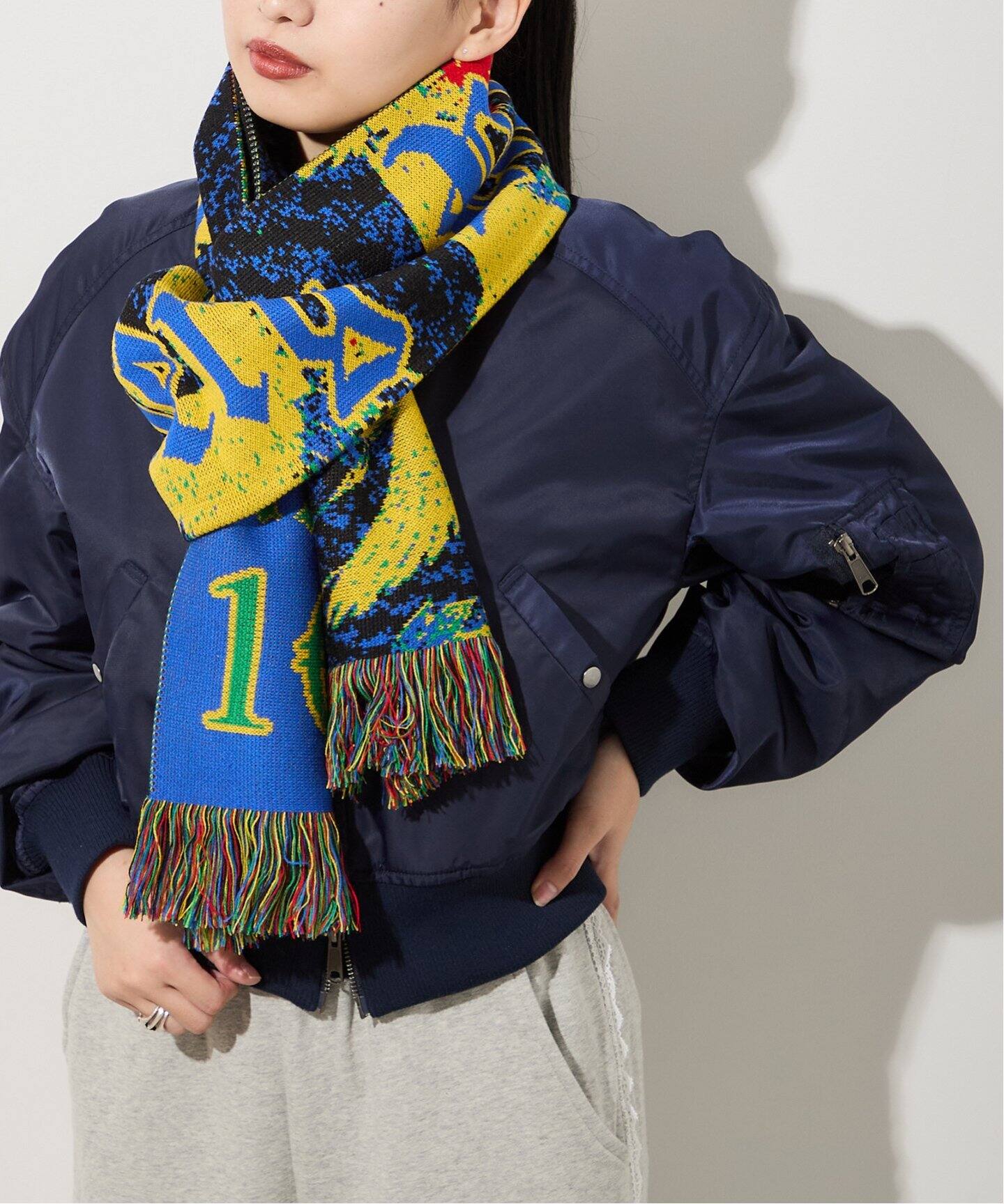 Montmartre New York/モンマルトルニューヨーク】 Pure Pressure Scarf 