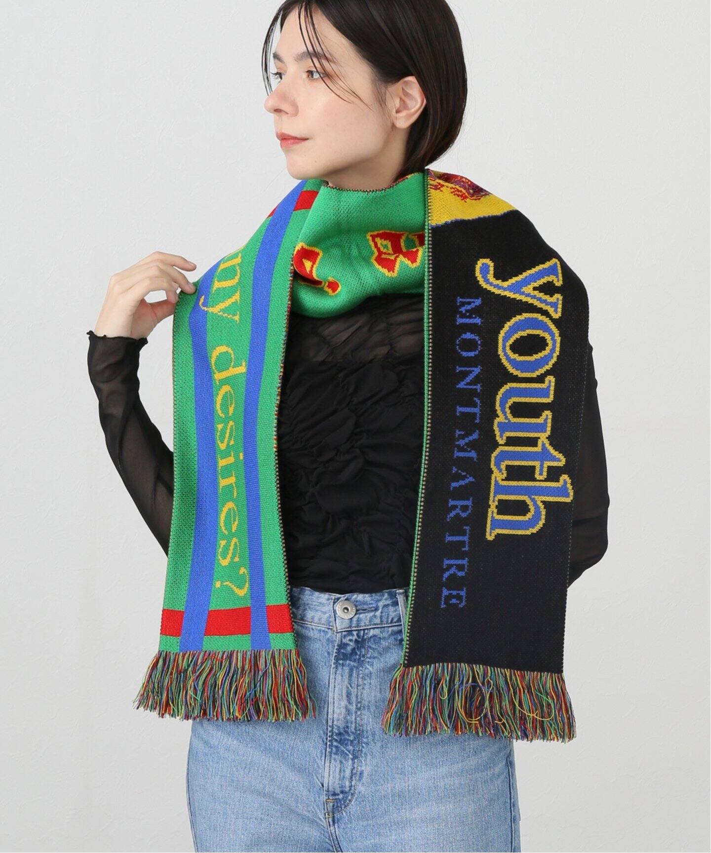 Montmartre New York/モンマルトルニューヨーク】 Desire Scarf S-15 