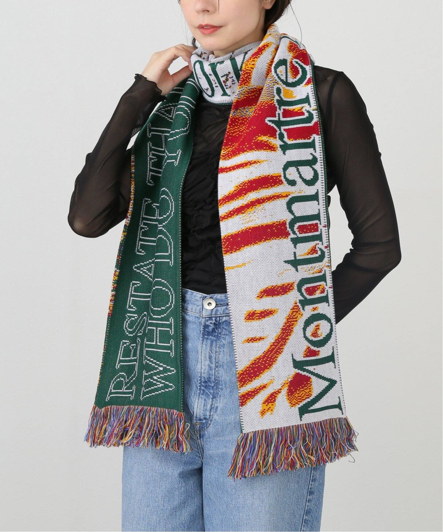 Montmartre New York/モンマルトルニューヨーク】 STFU Scarf S-40 
