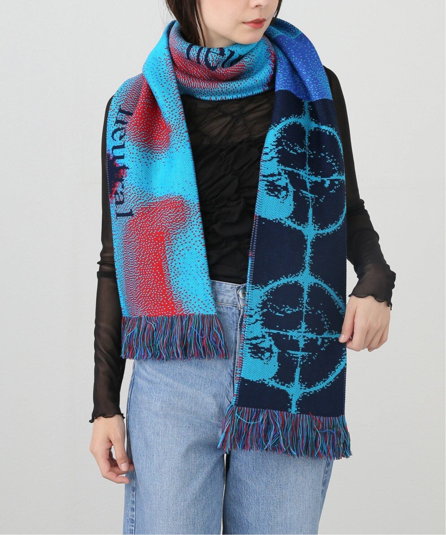 Montmartre New York/モンマルトルニューヨーク】 Neutral Lips Scarf  