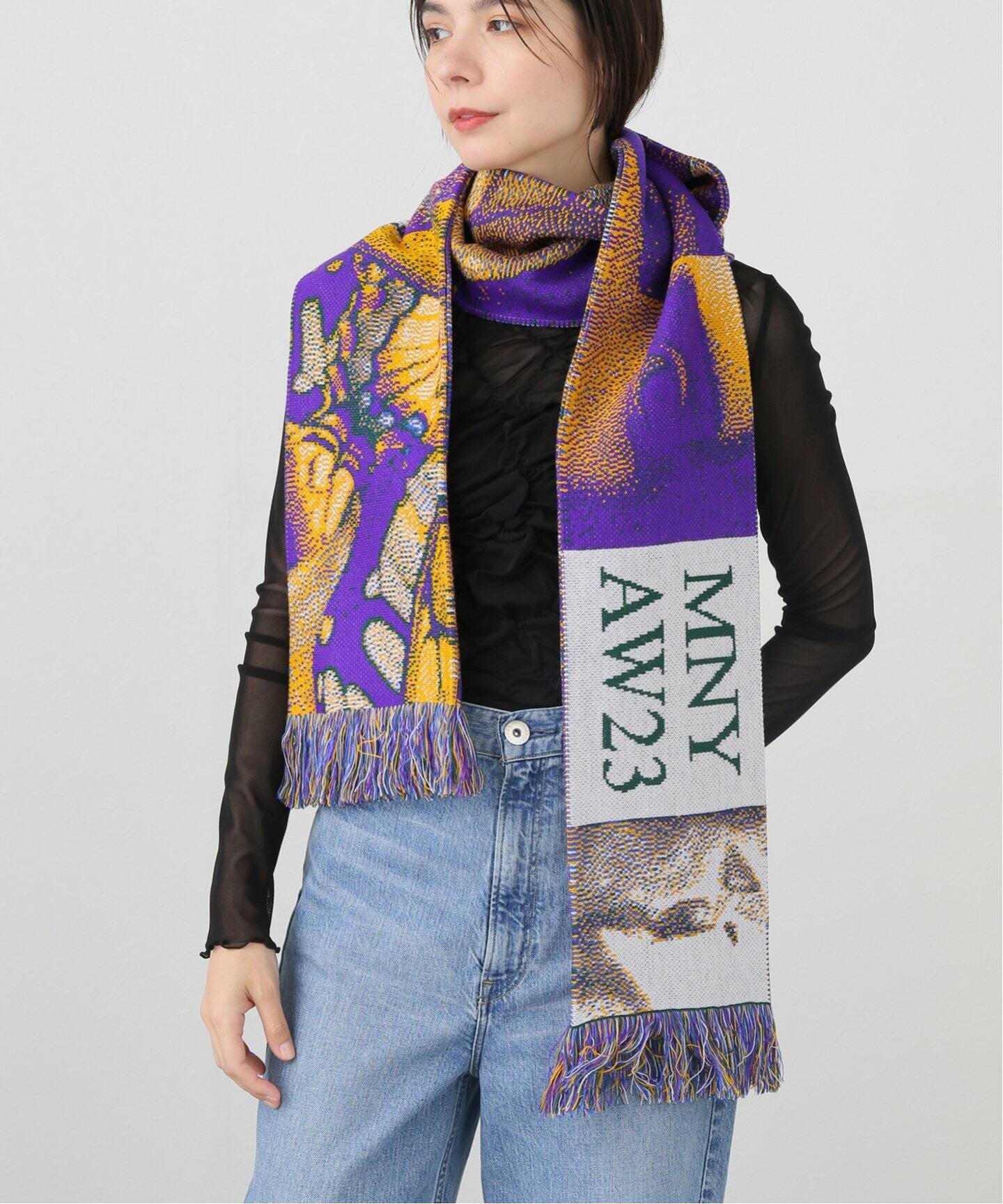 MONTMARTRE NEW YORK 】HORIZON SCARF マフラー（Montmartre New York 