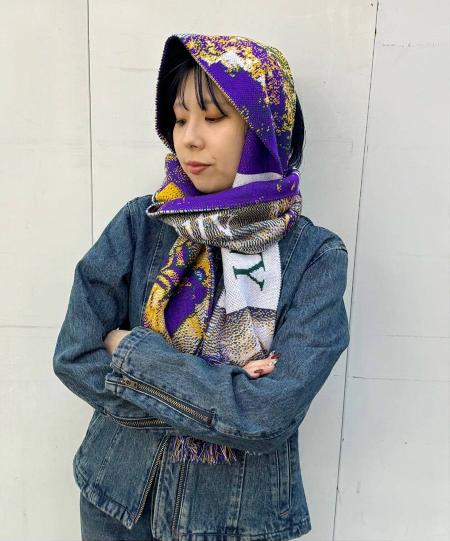 Montmartre New York/モンマルトルニューヨーク】 Sanity Scarf S-77  