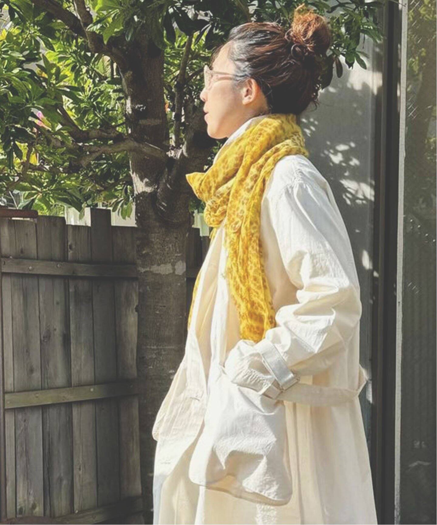 luxe Khadi ＆ Co/カディ&コー DOT SCARF（Khadi&Co. - taste＆touch  