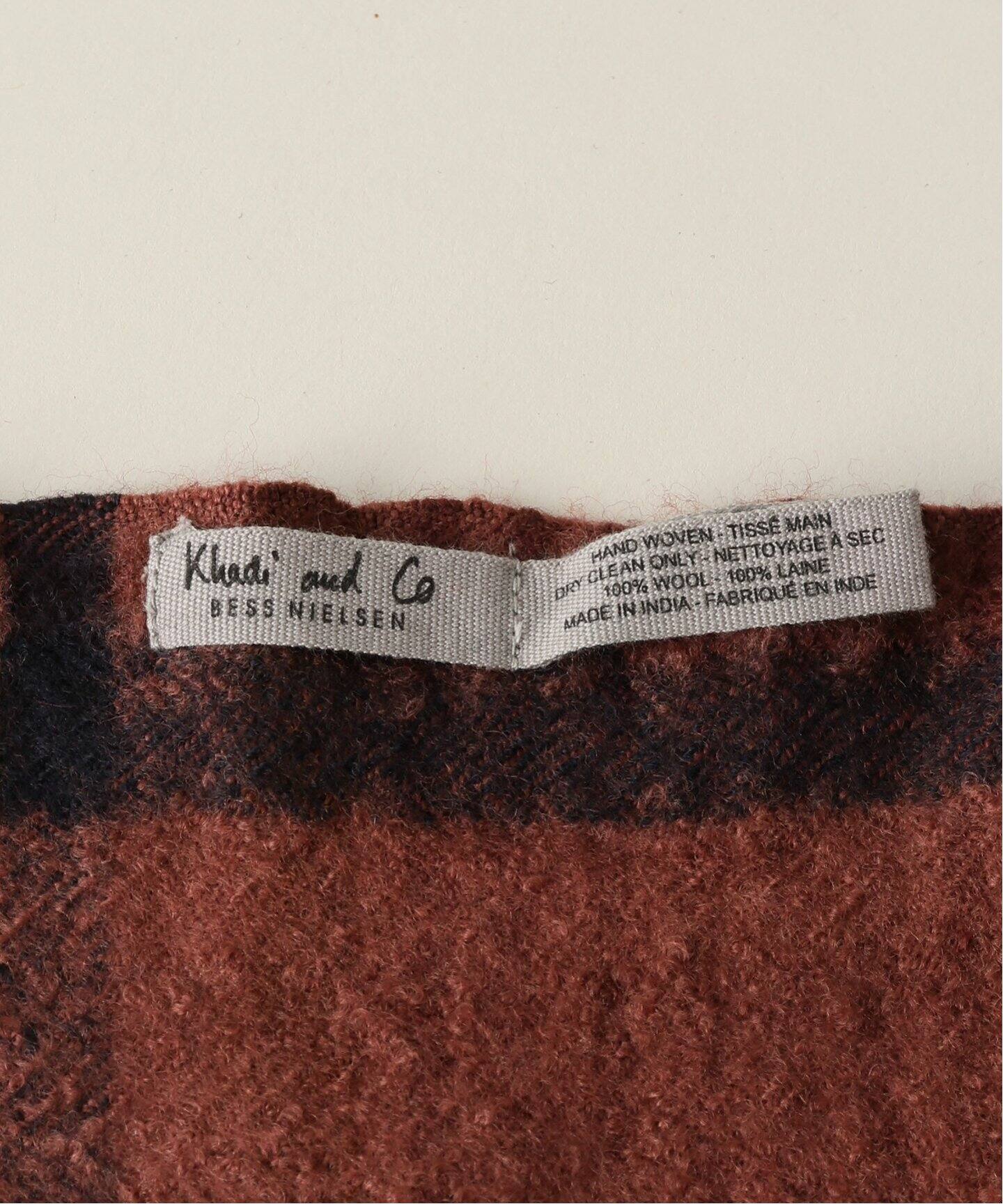 Khadi ＆ Co/カディ&コー】 SCARF 120*160（ストール）｜journal  