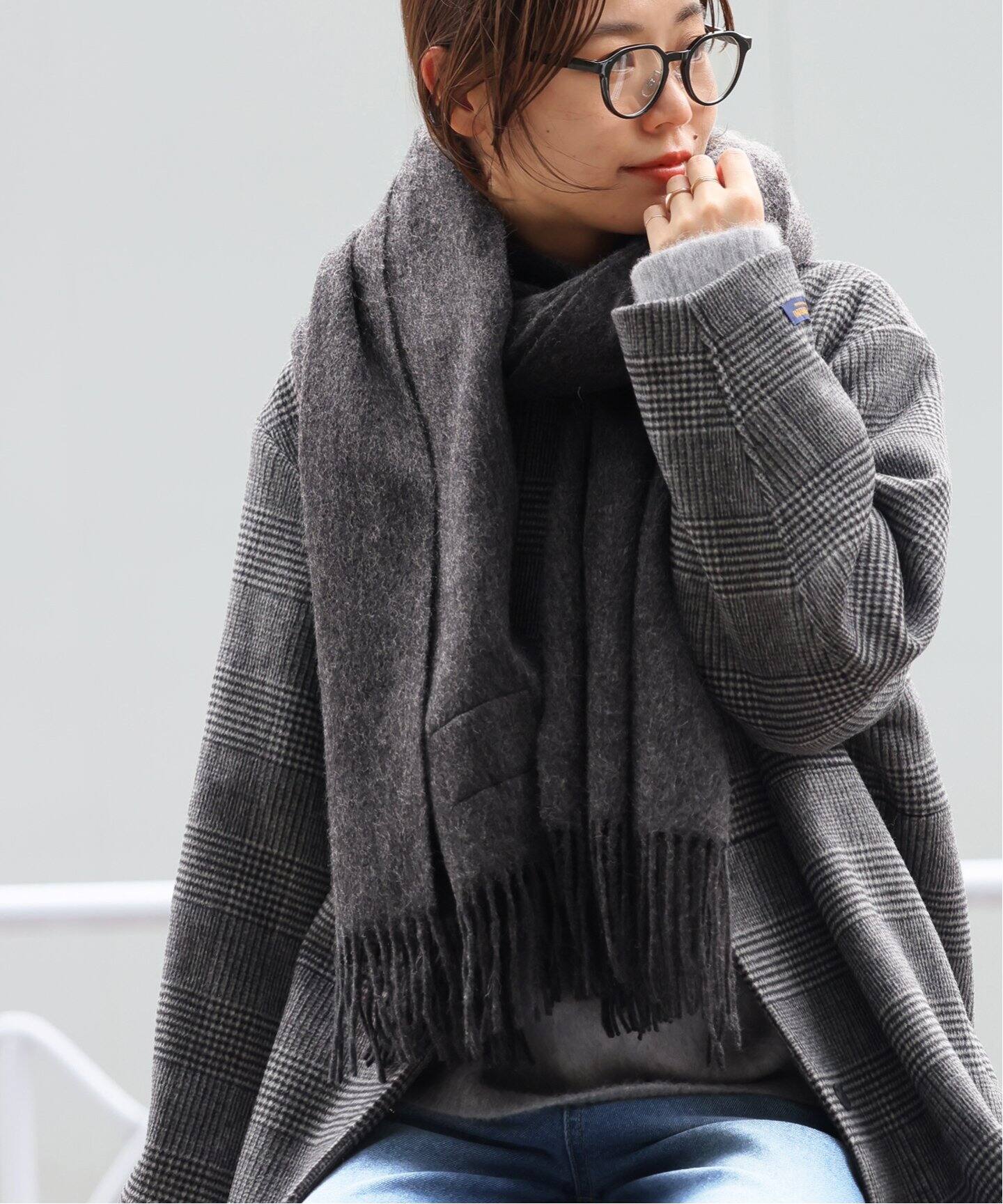 追加》【TWEEDMILL/ツイードミル】ムジストール（ストール）｜JOURNAL 