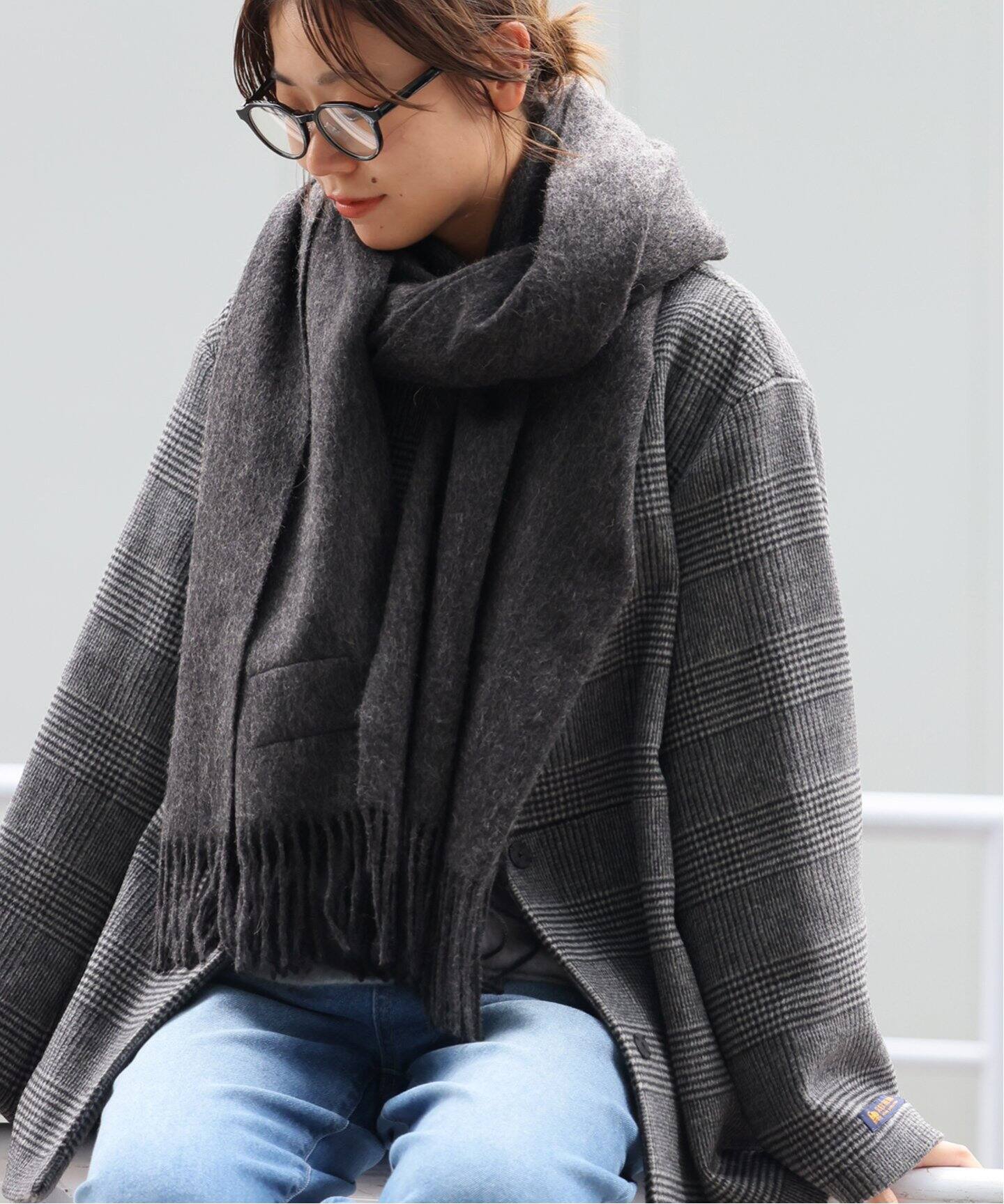 追加》【TWEEDMILL/ツイードミル】ムジストール（ストール）｜JOURNAL 