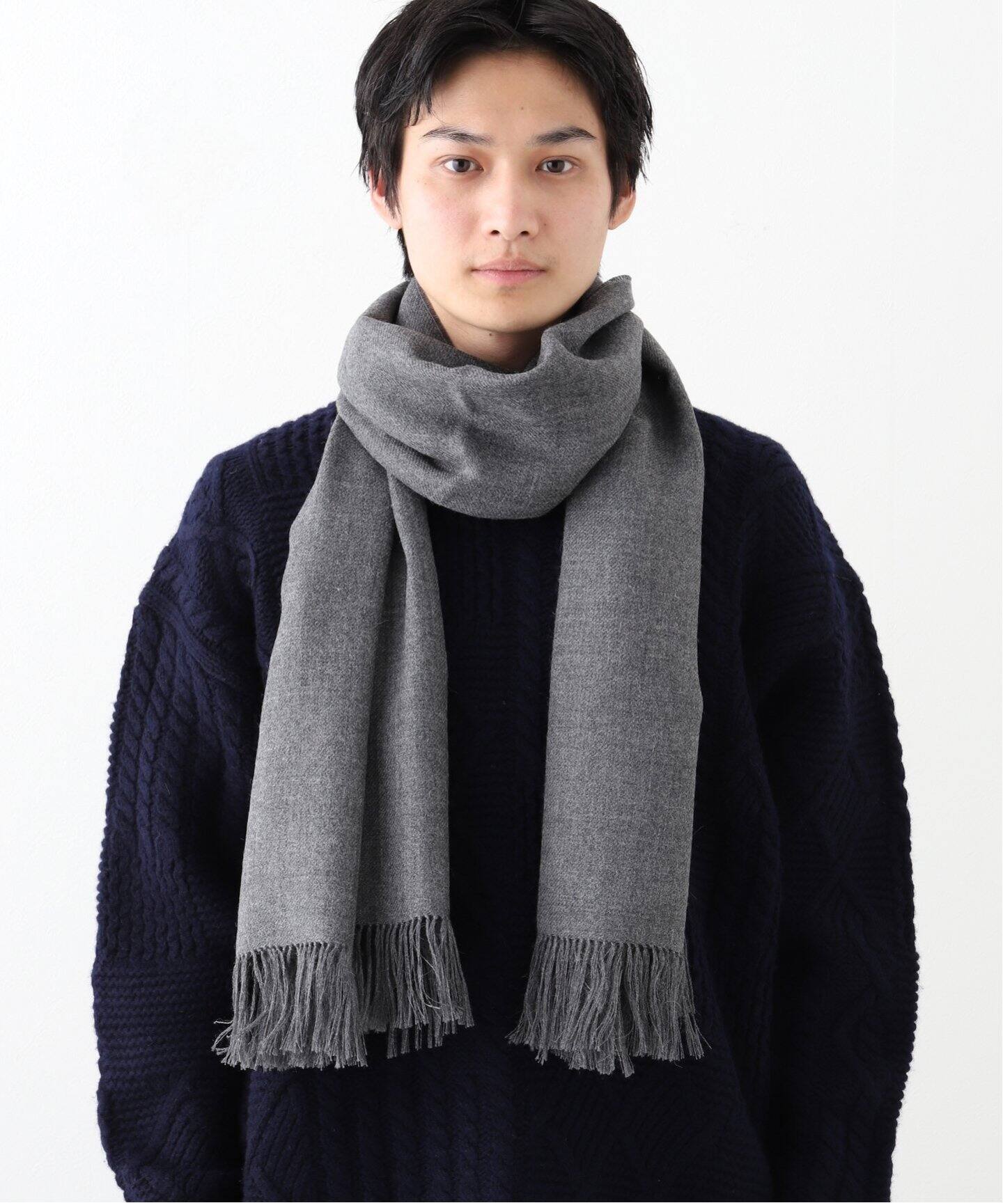 THE INOUE BROTHERS / ザ イノウエブラザーズ Non Brushed Large Stole  